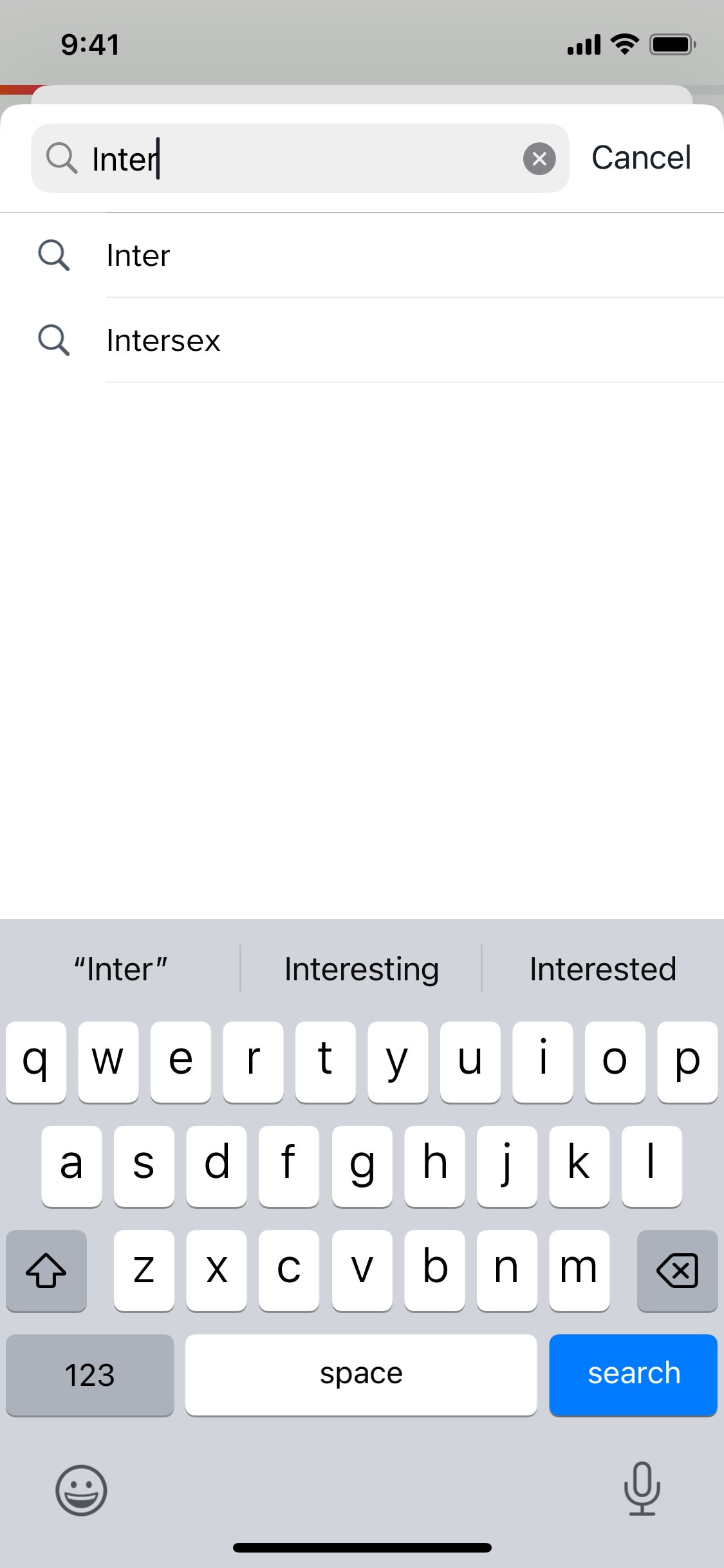 Tinder iOS screen 177