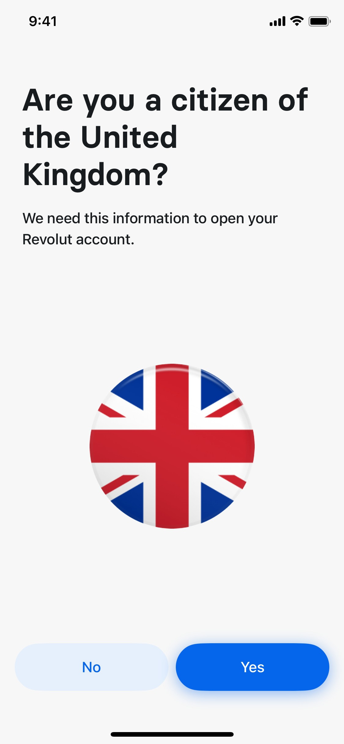 Revolut iOS screen 604