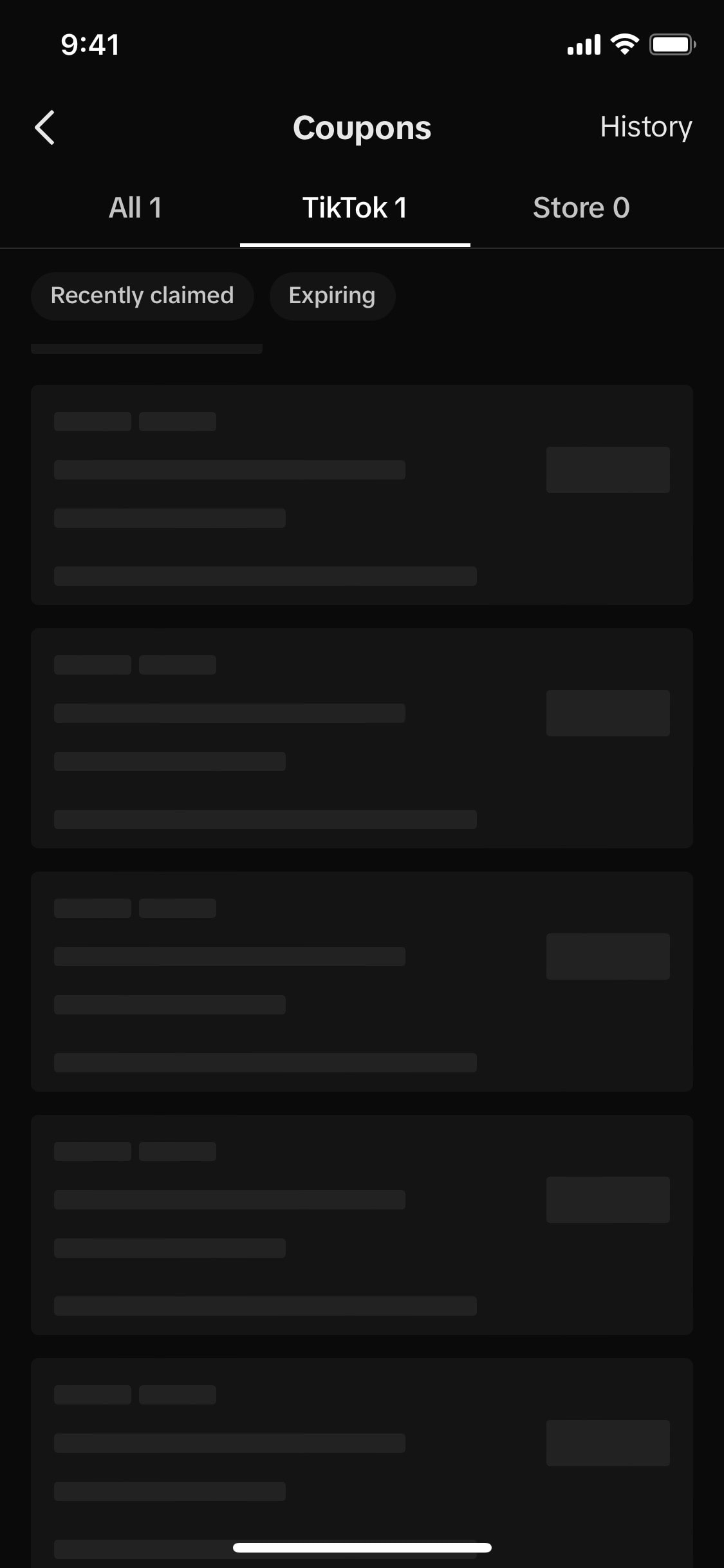 TikTok iOS screen 750