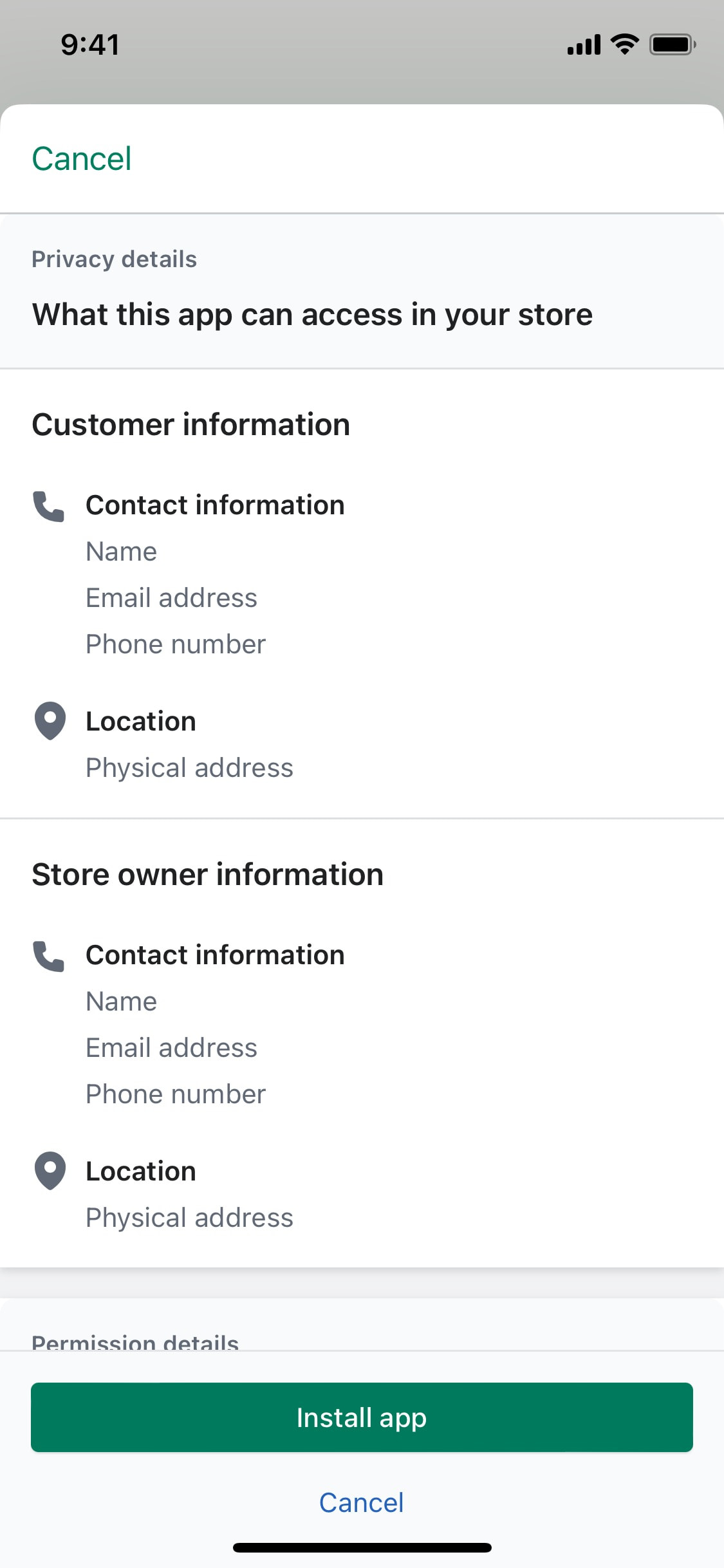 Shopify iOS screen 78