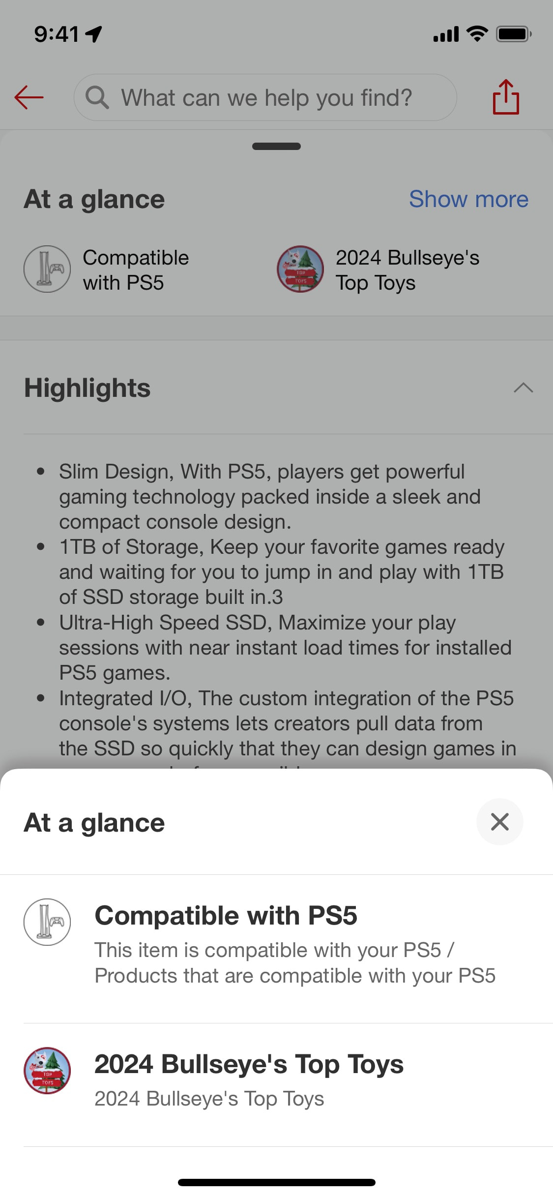 Target iOS screen 58
