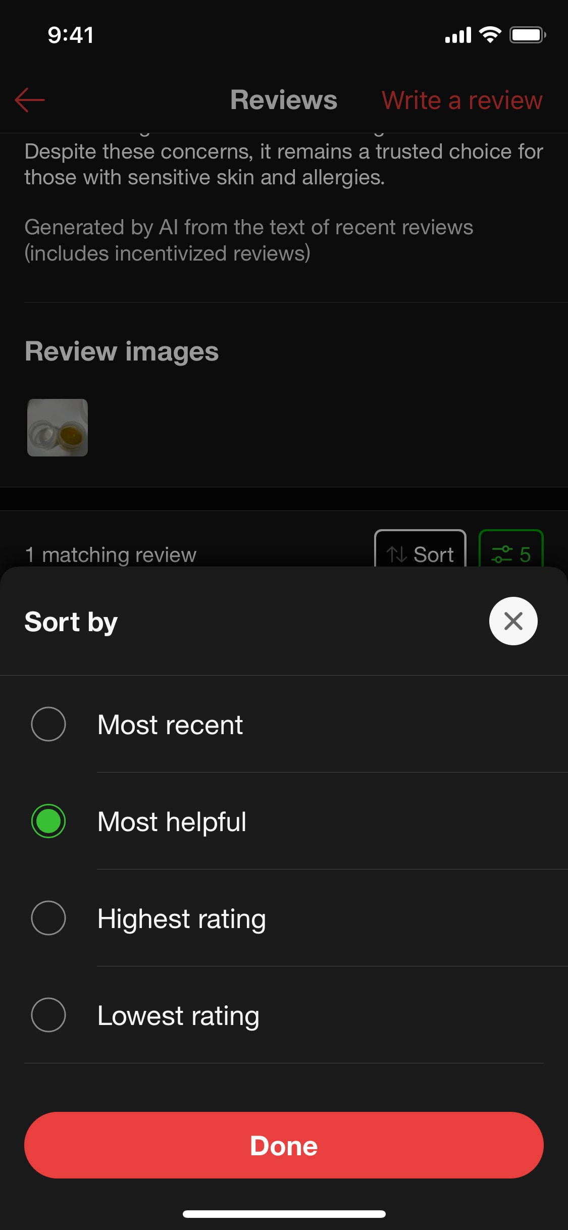 Target iOS screen 287
