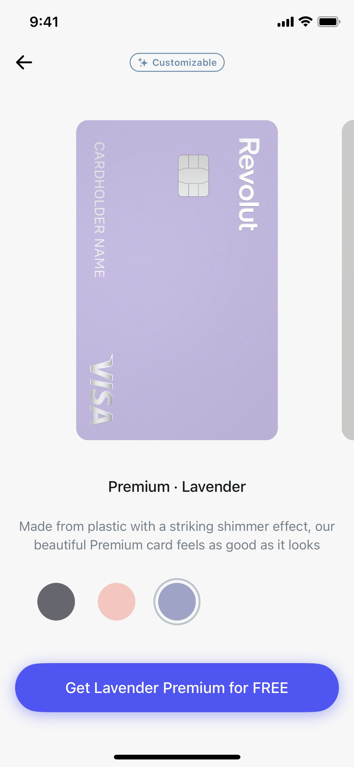 Revolut iOS screen 551