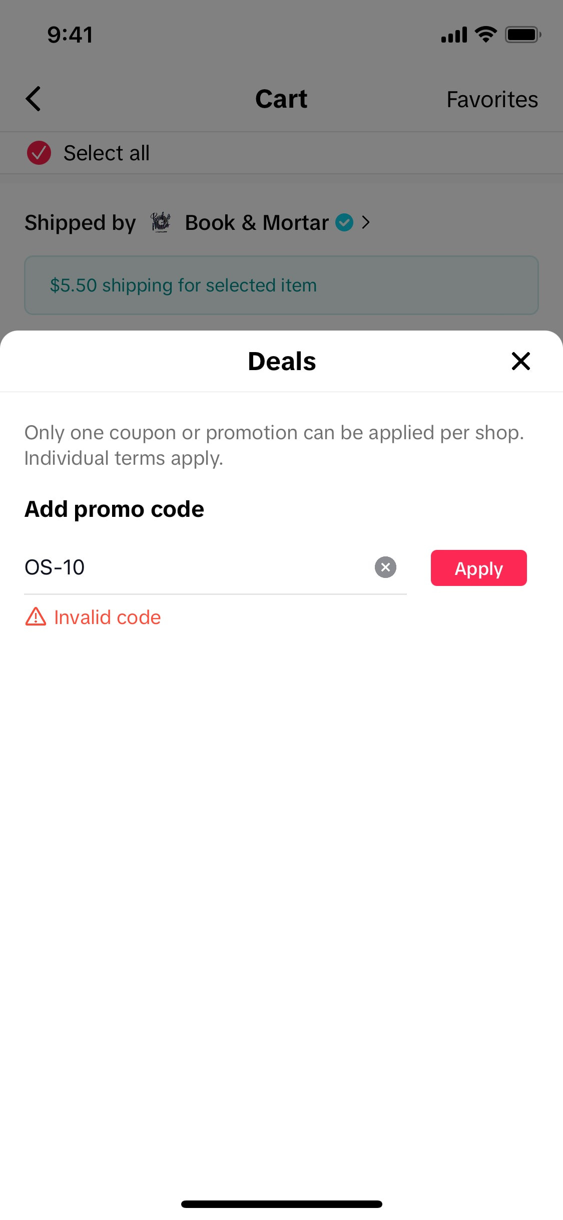 TikTok iOS screen 16