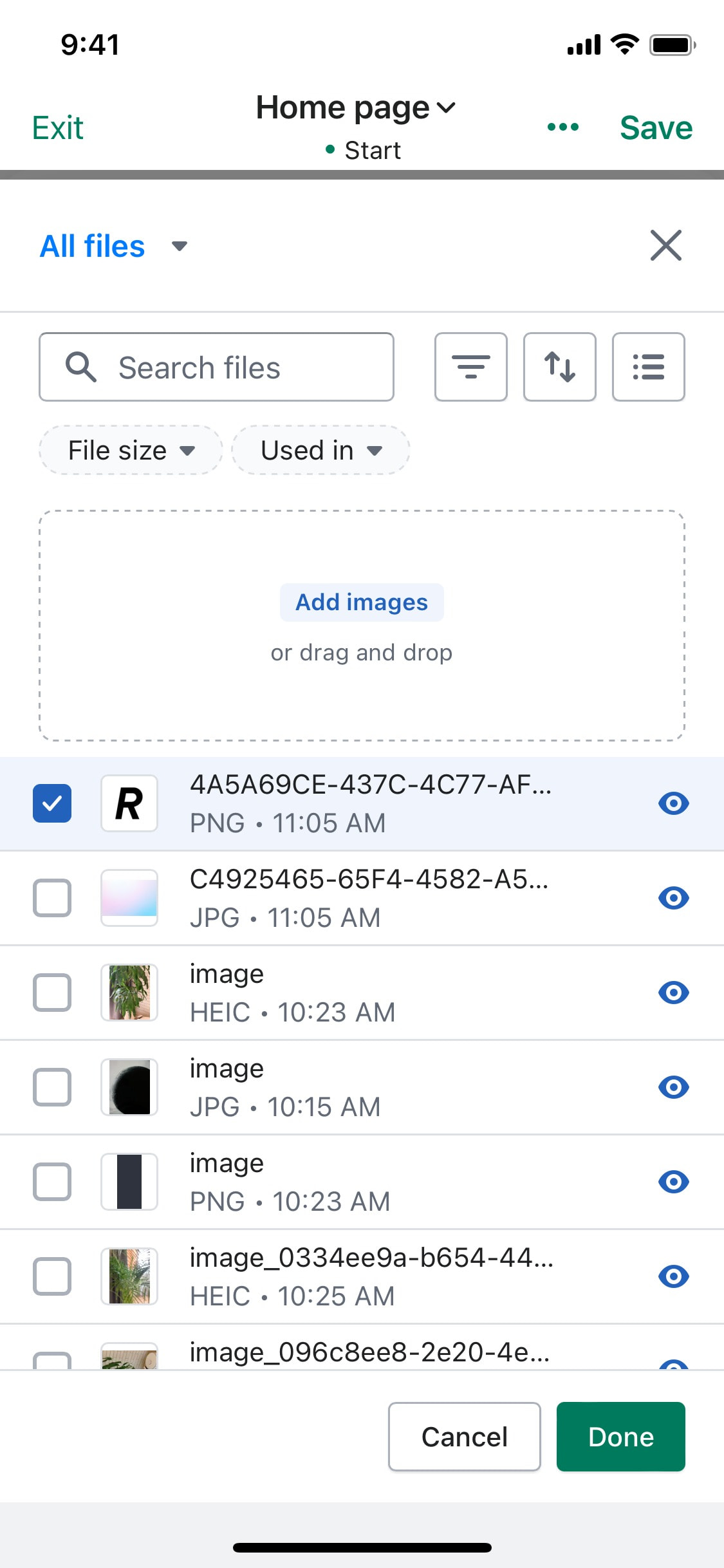 Shopify iOS screen 512