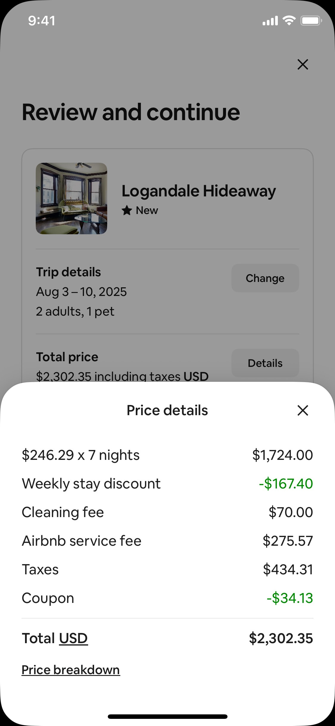 Airbnb iOS screen 373