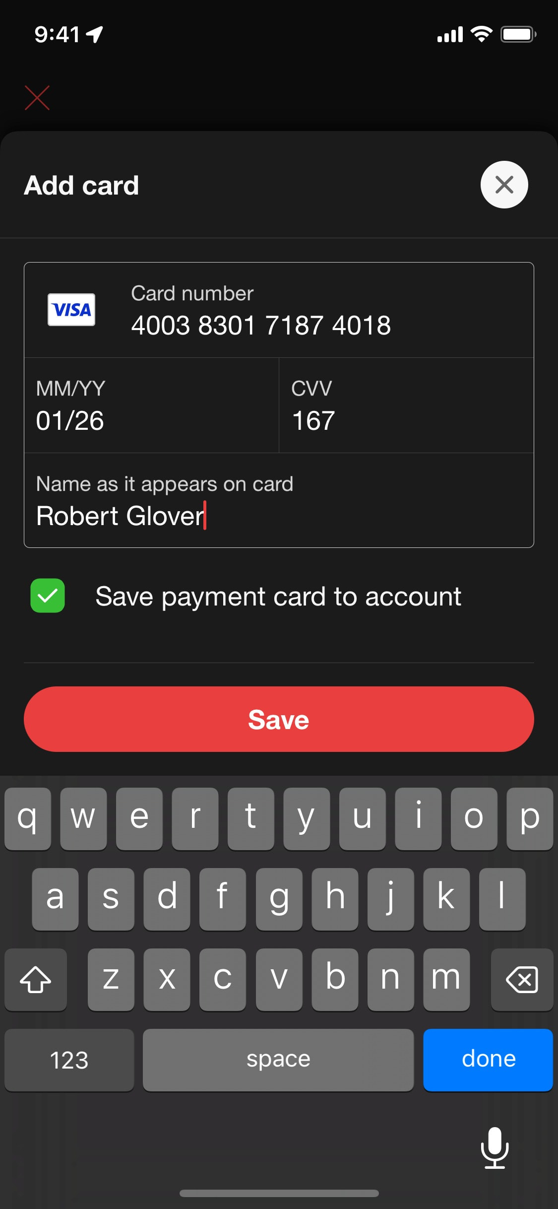 Target iOS screen 693
