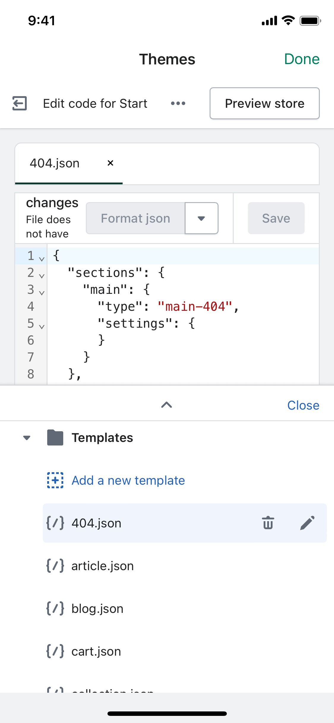 Shopify iOS screen 11