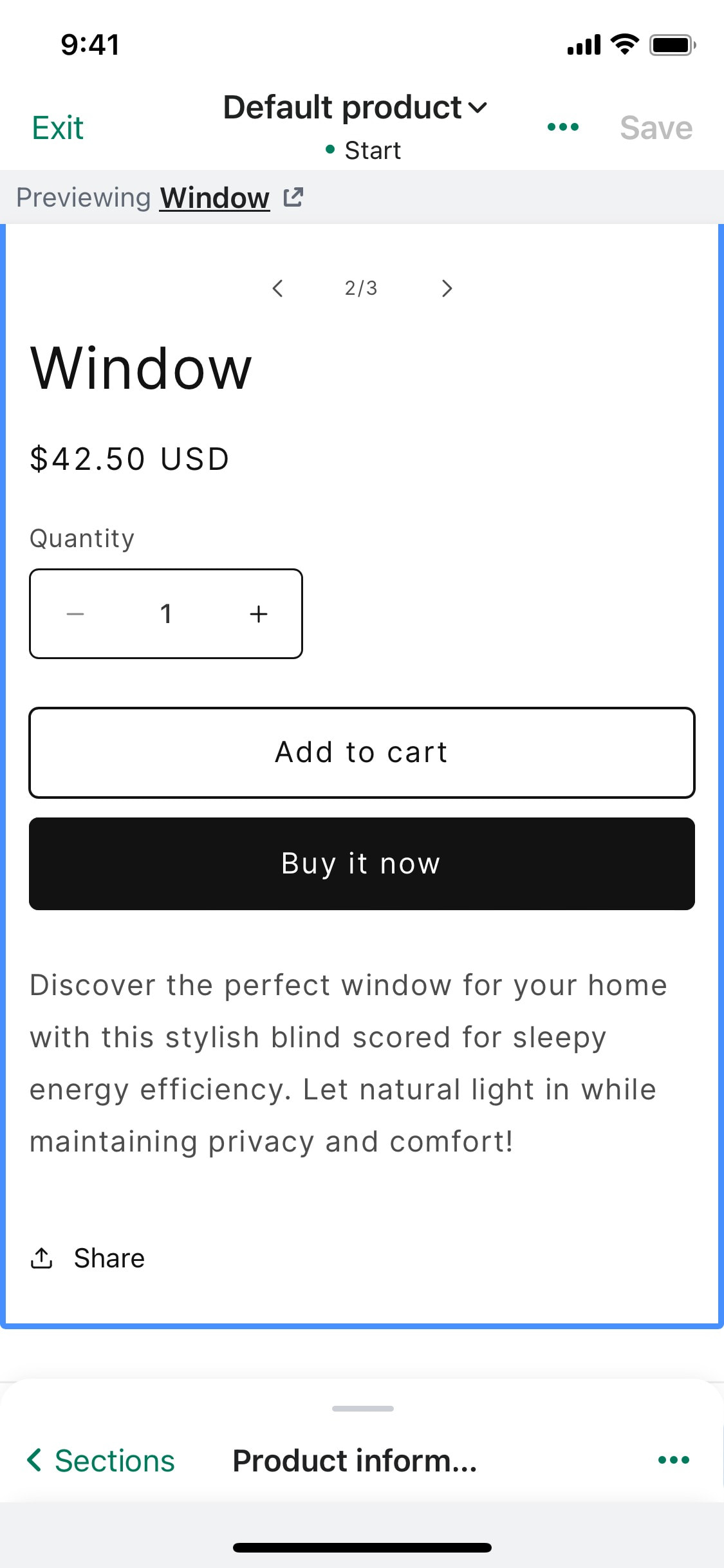 Shopify iOS screen 43