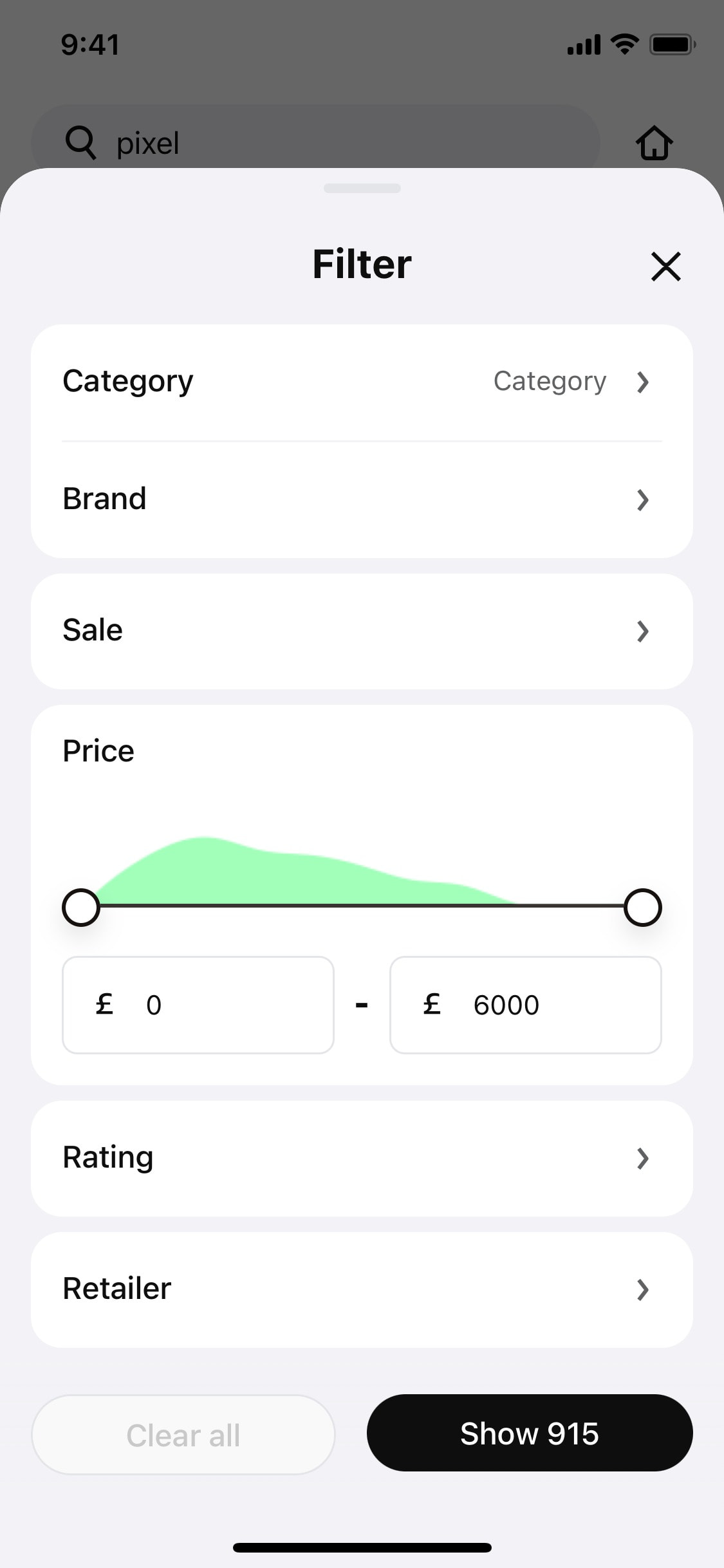 Klarna iOS screen 388