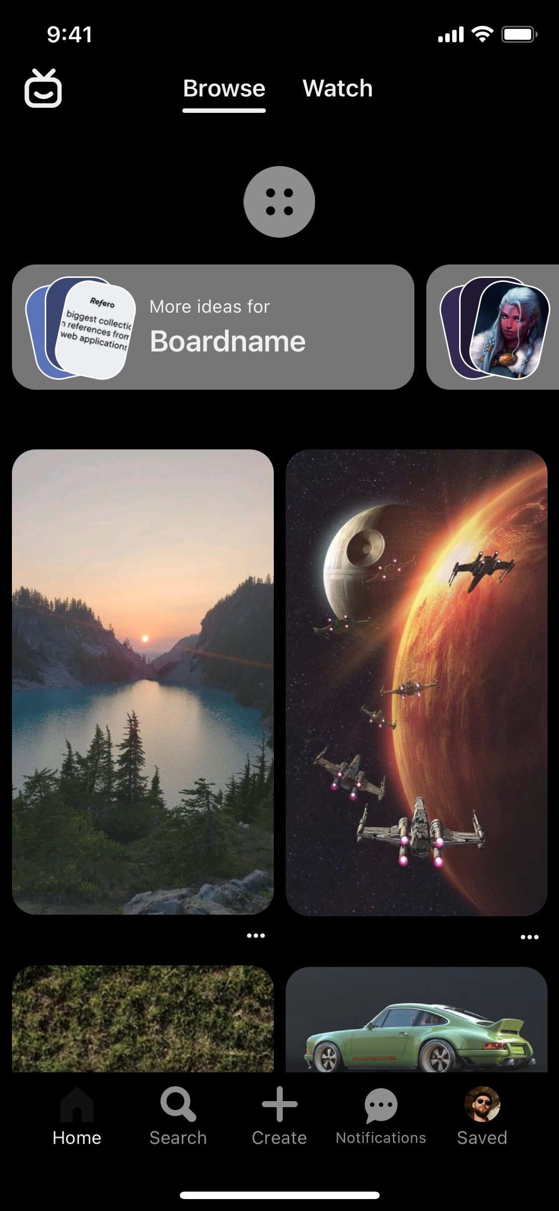 Pinterest iOS screen 84