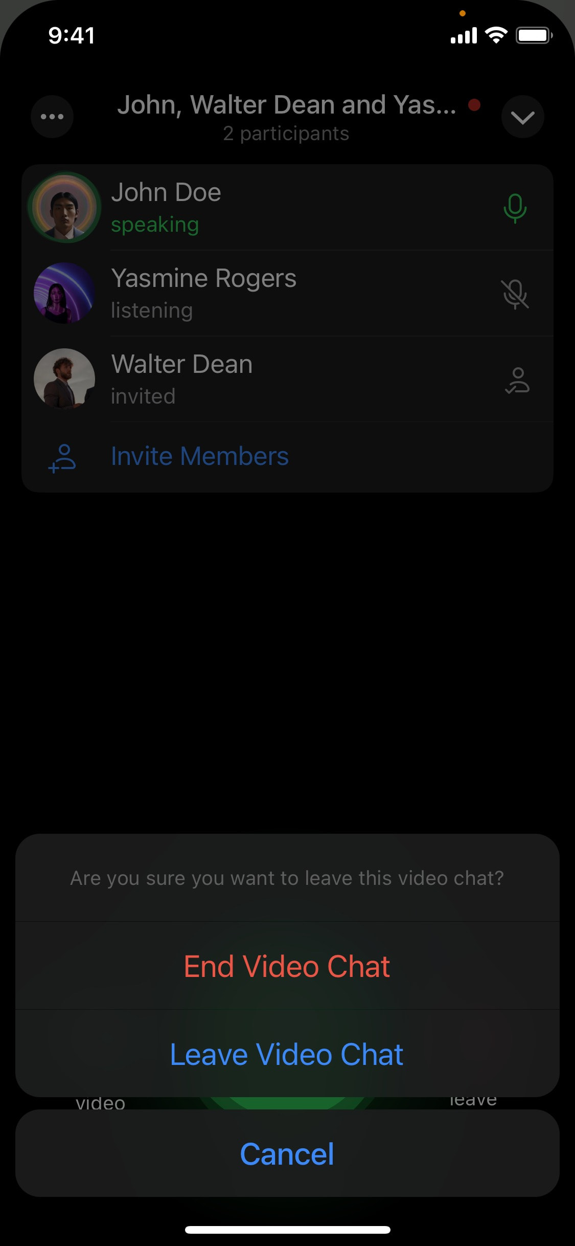 Telegram iOS screen 217