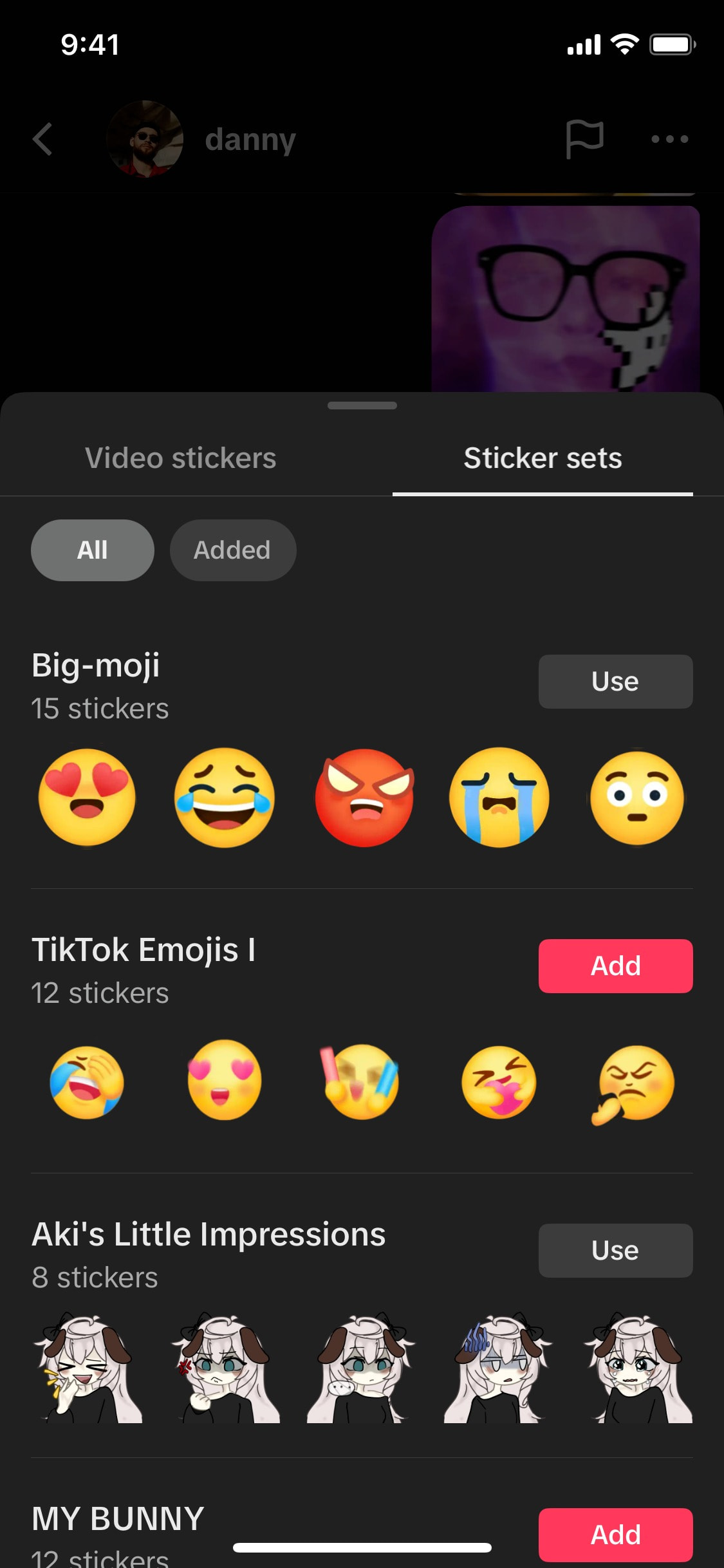 TikTok iOS screen 200