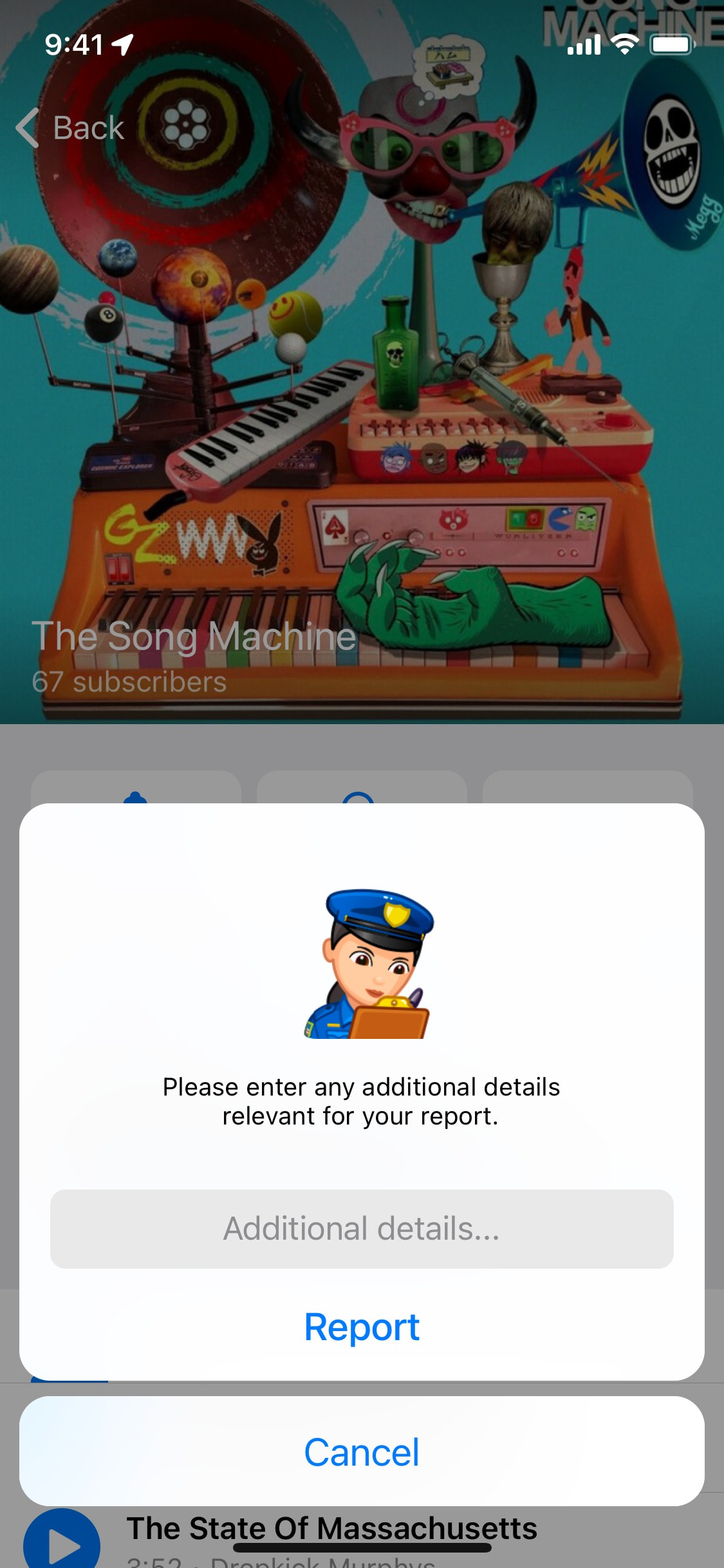 Telegram iOS screen 69