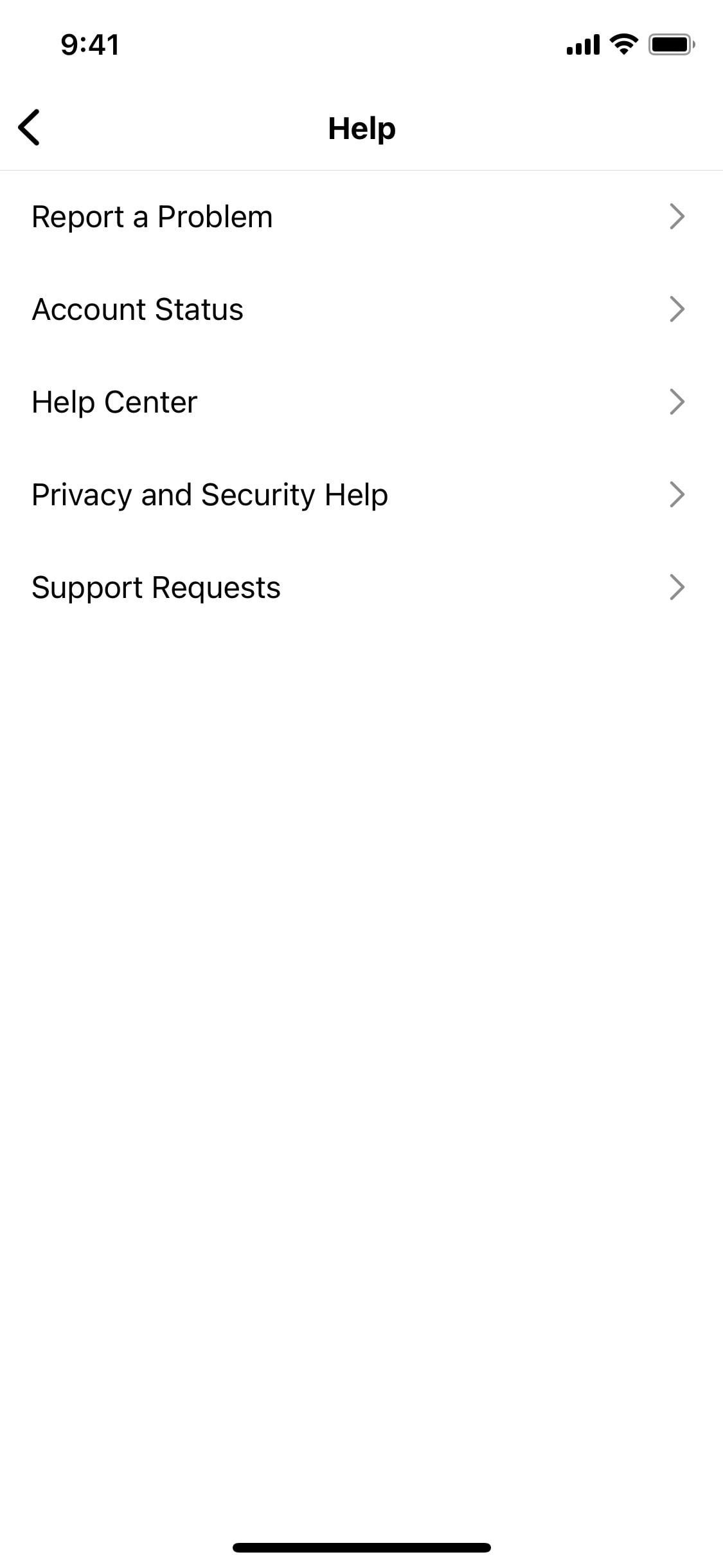 Instagram iOS screen 559