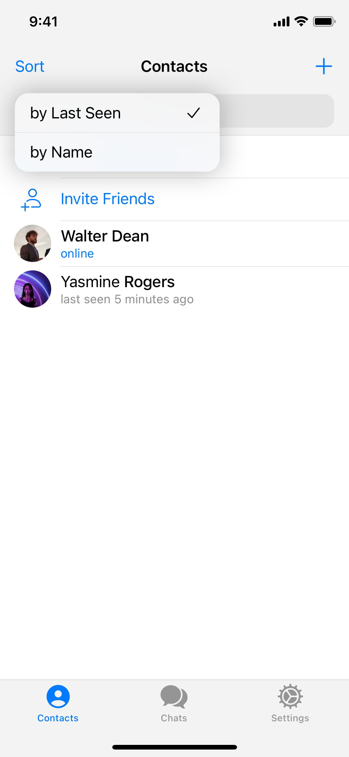 Telegram iOS screen 588