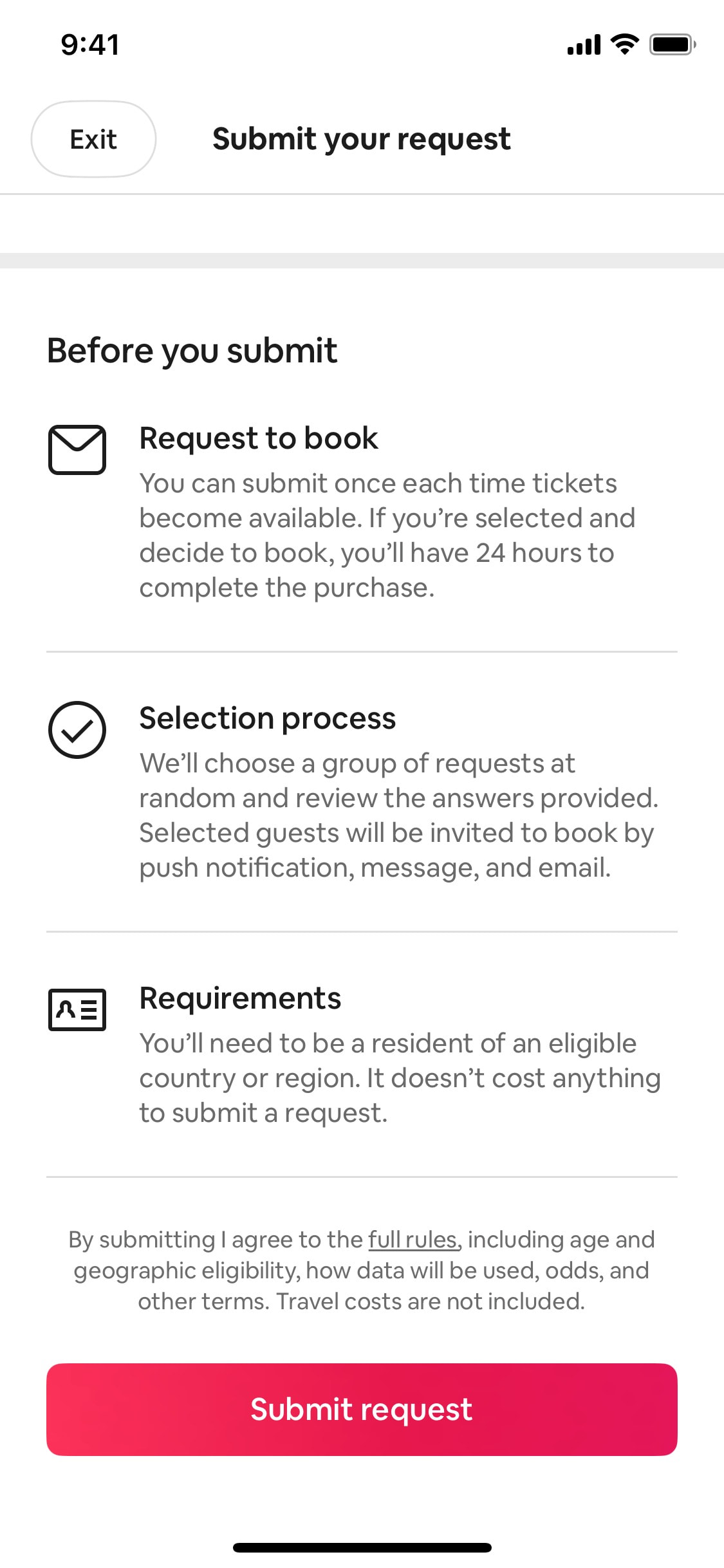 Airbnb iOS screen 339