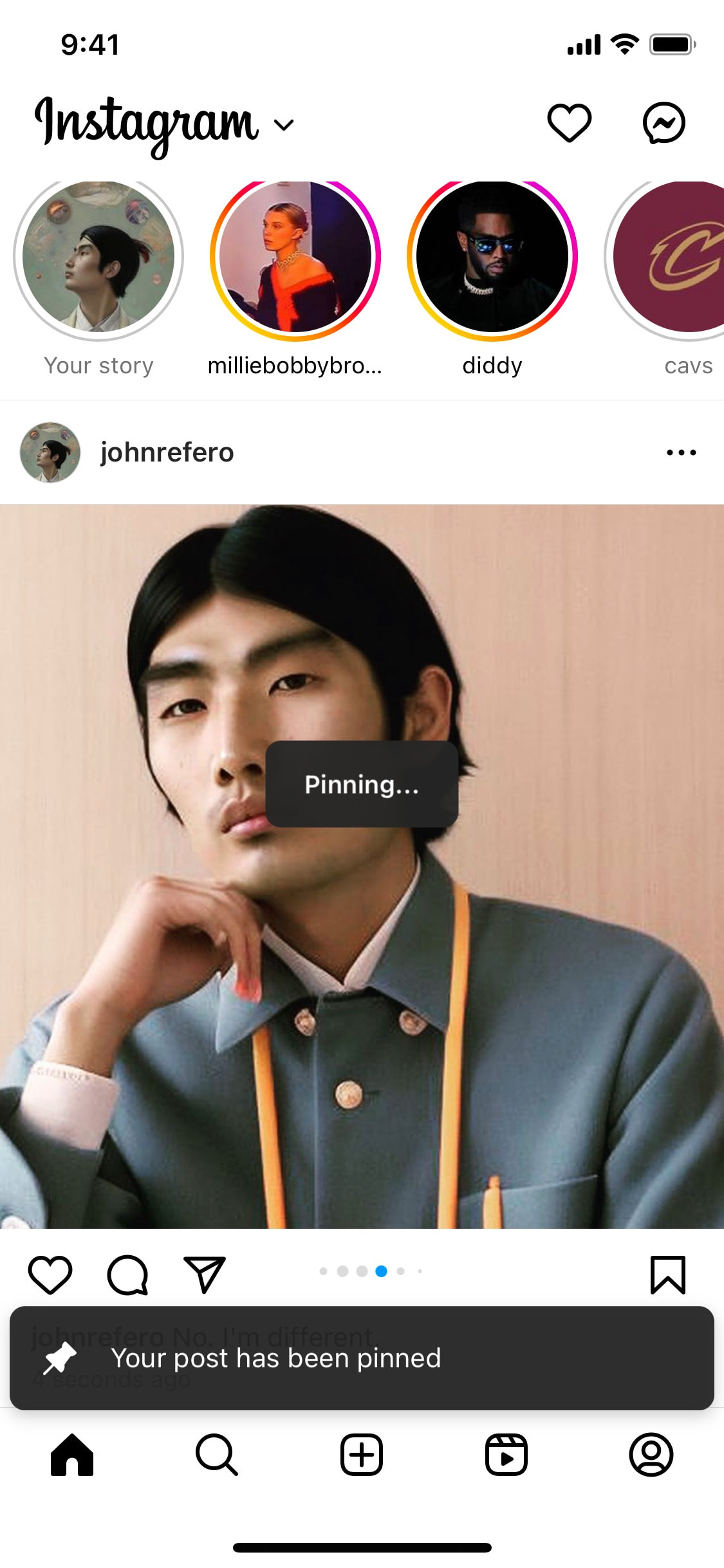 Instagram iOS screen 866