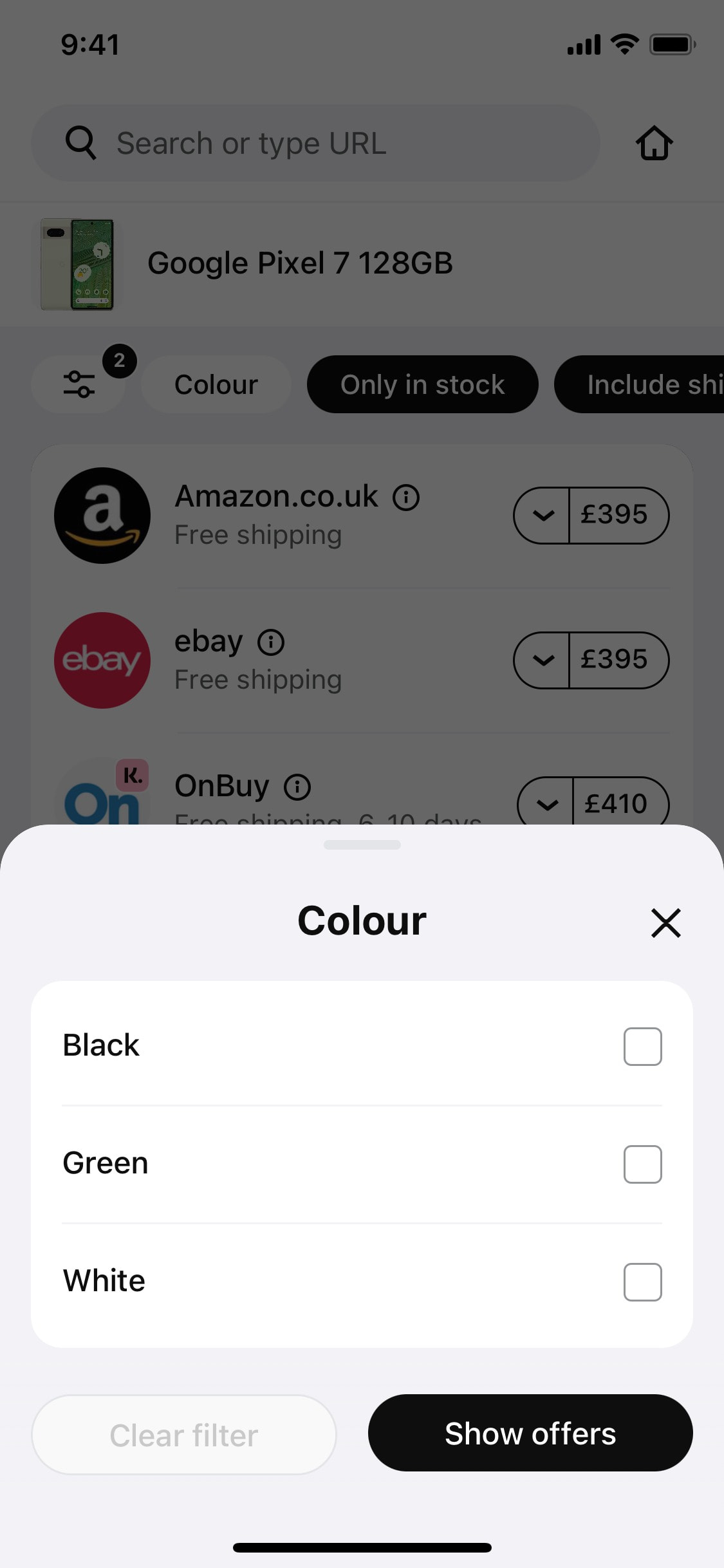 Klarna iOS screen 91