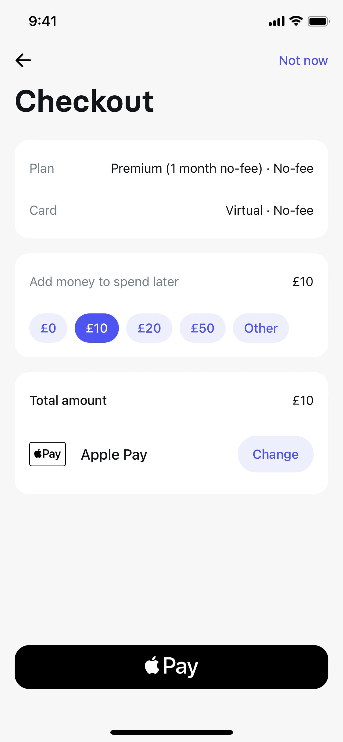 Revolut iOS screen 502