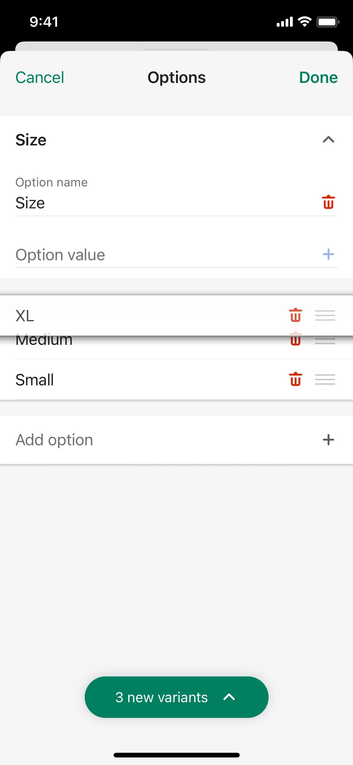 Shopify iOS screen 395