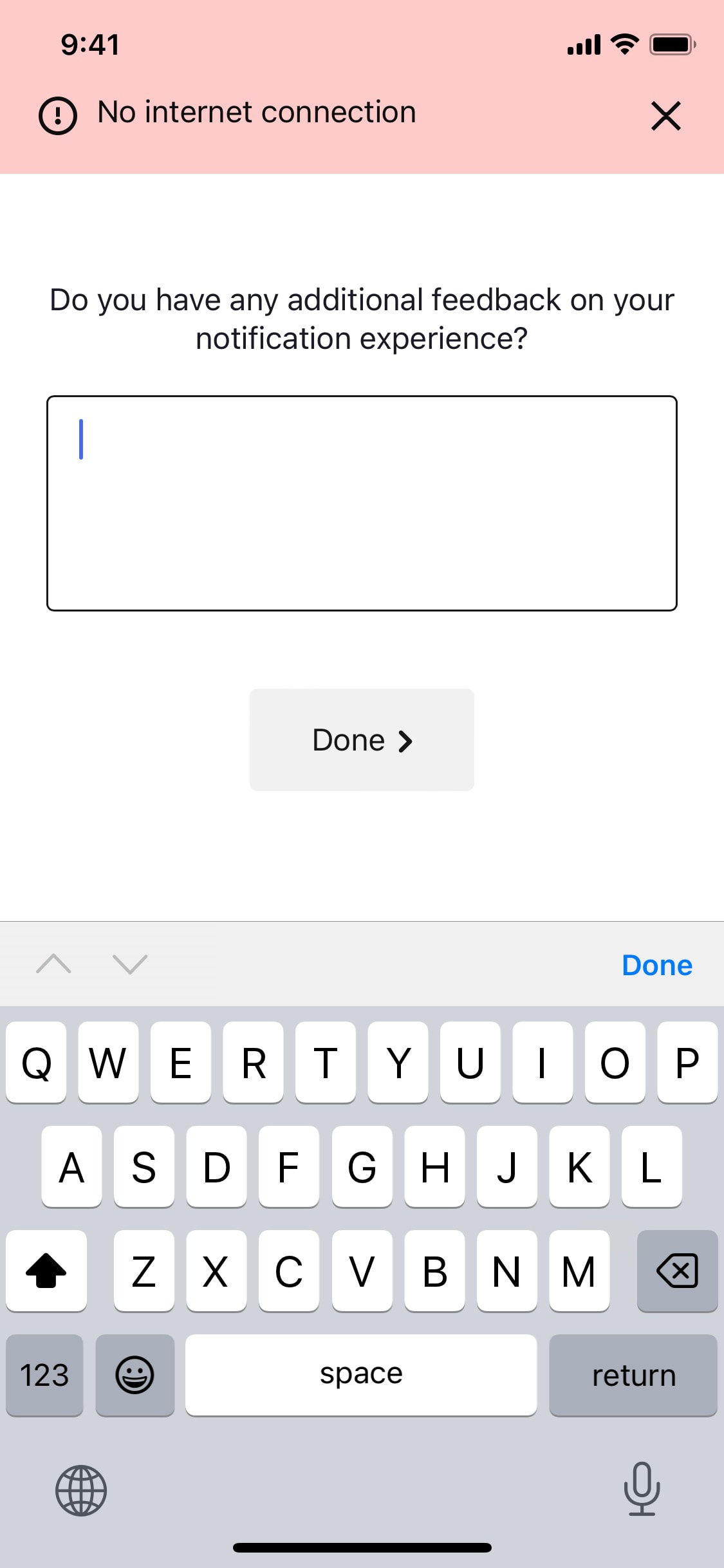 Klarna iOS screen 210
