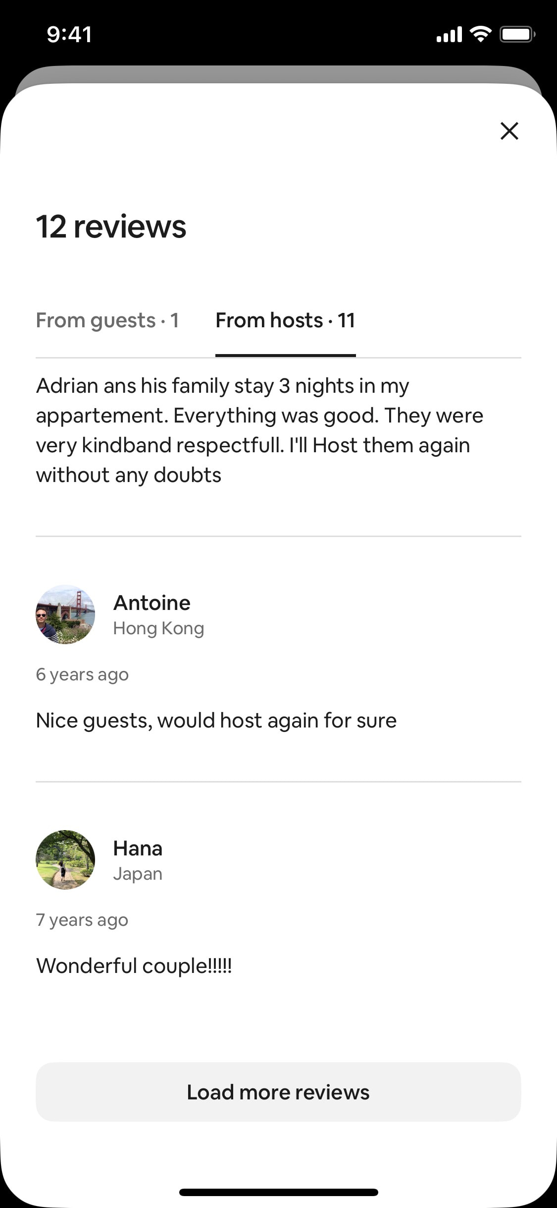Airbnb iOS screen 511
