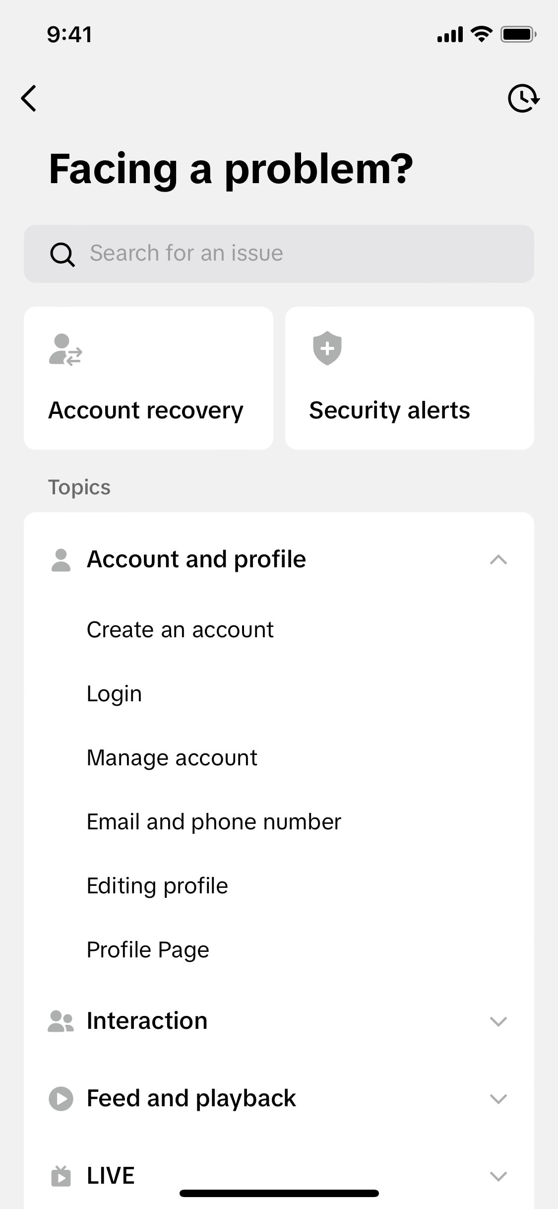 TikTok iOS screen 580