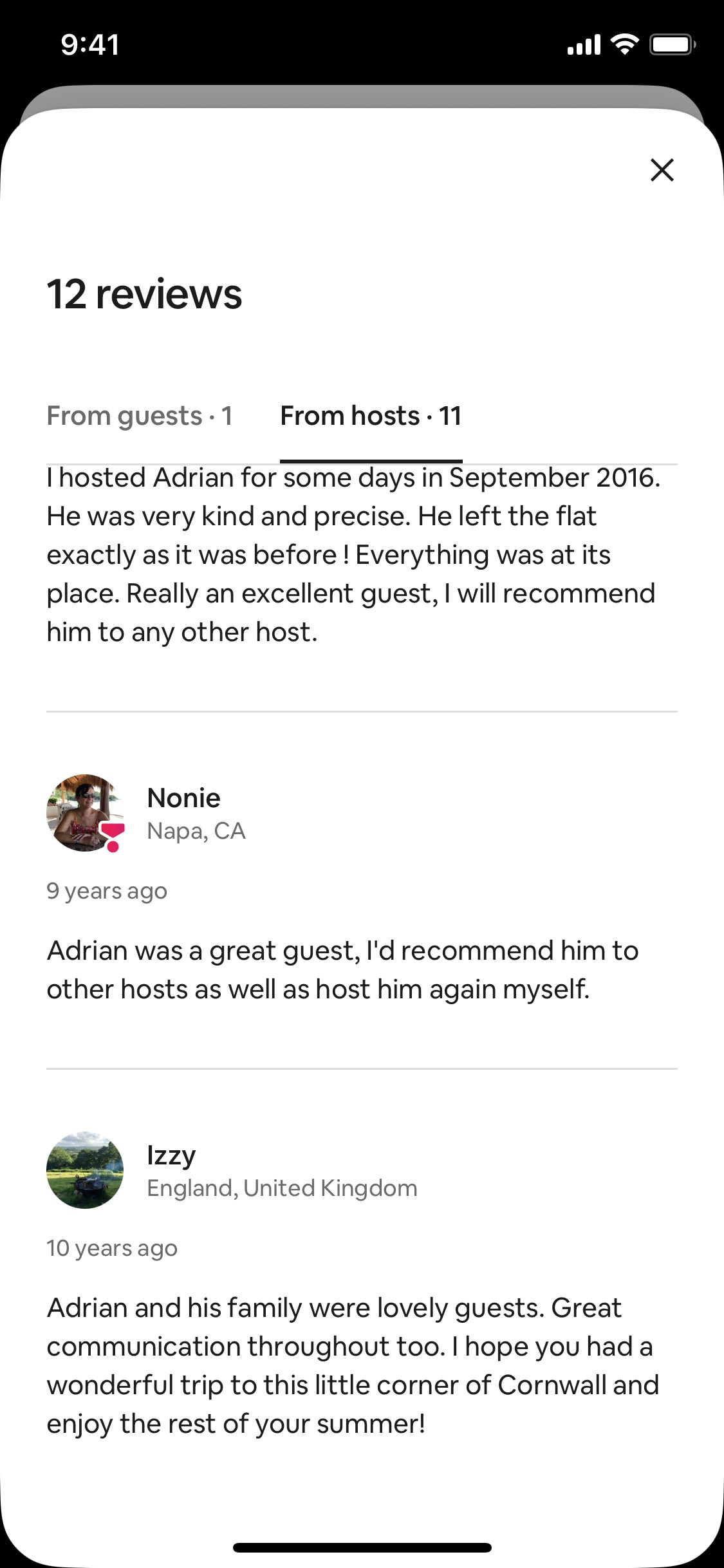 Airbnb iOS screen 567