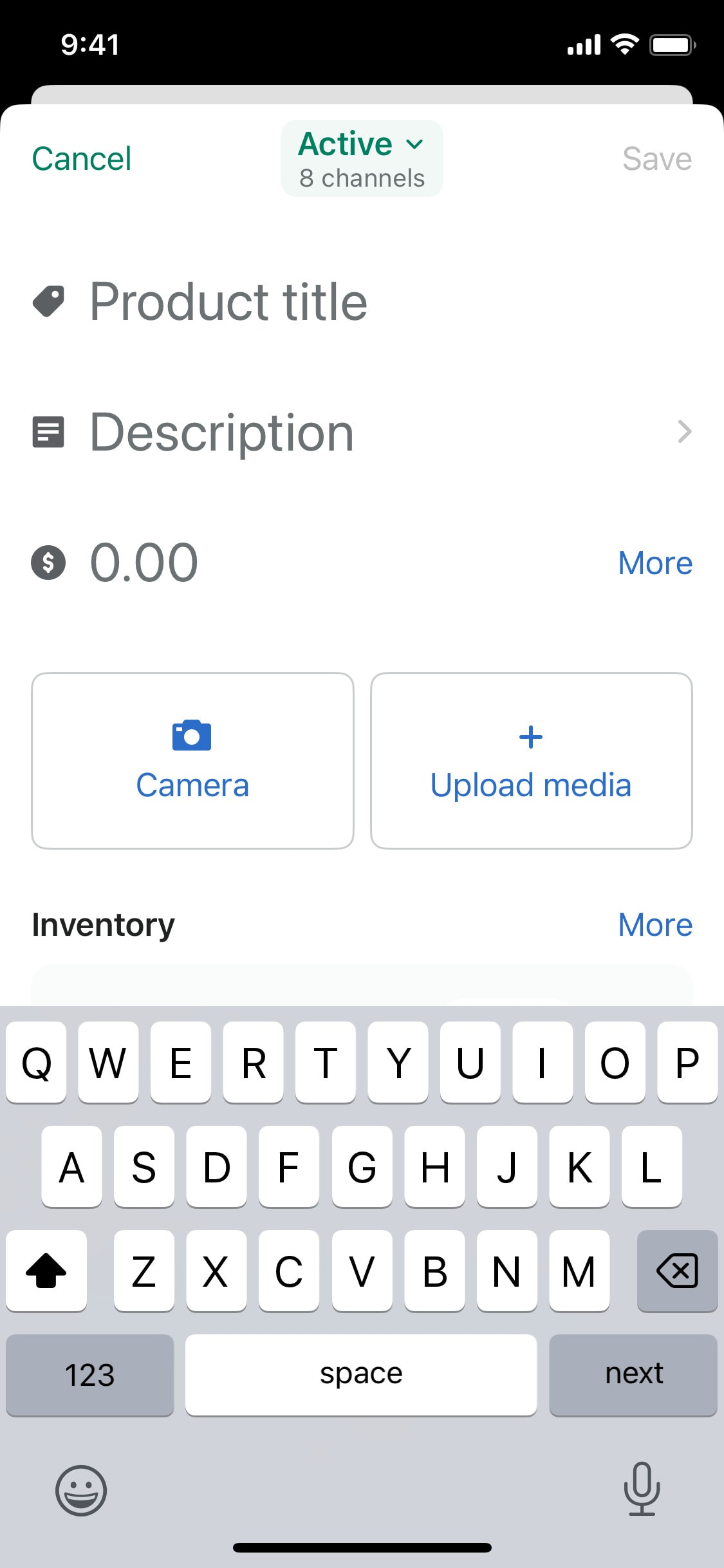 Shopify iOS screen 182