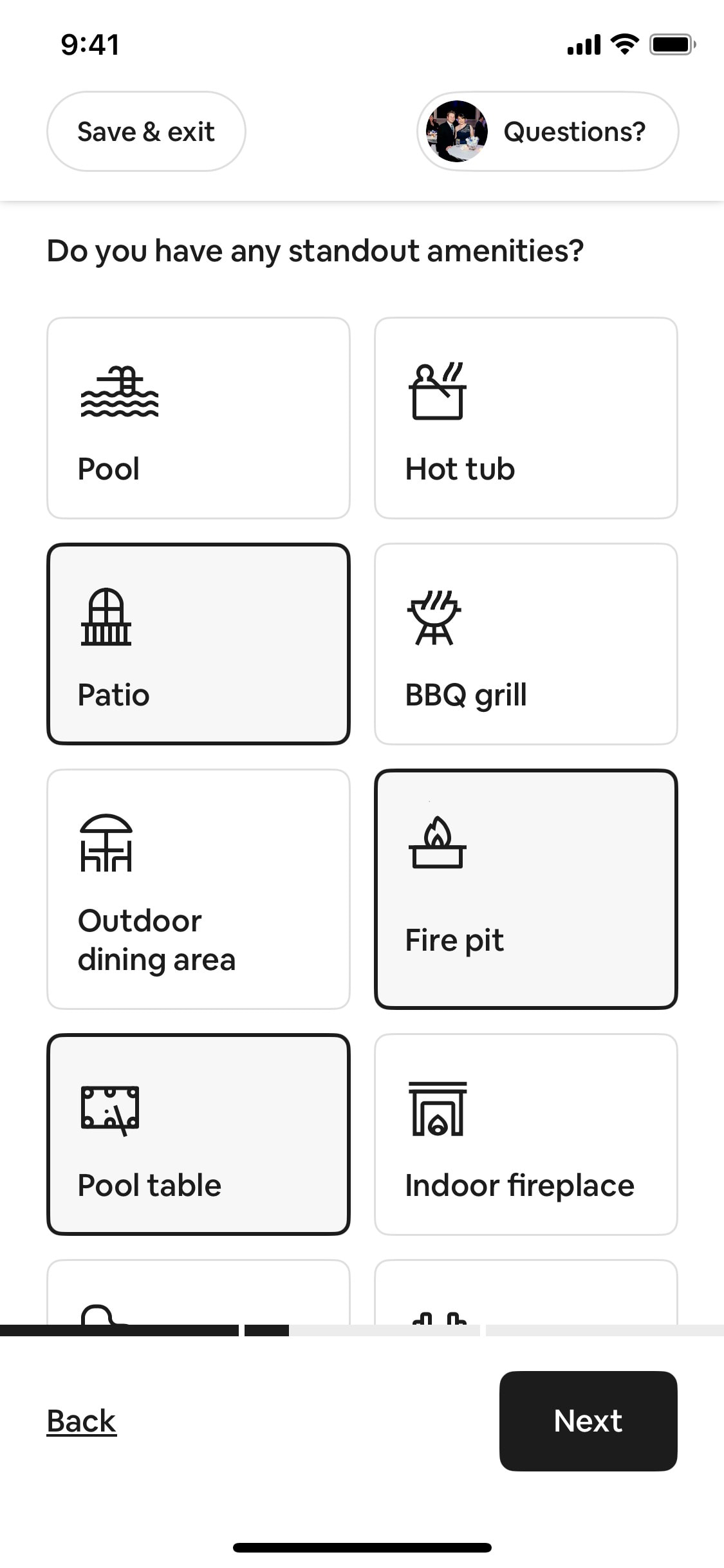 Airbnb iOS screen 603
