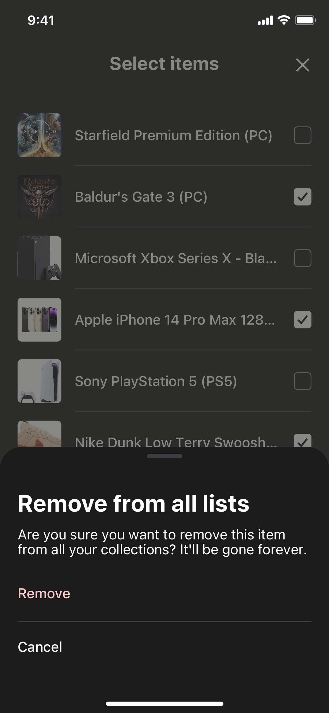 Klarna iOS screen 577
