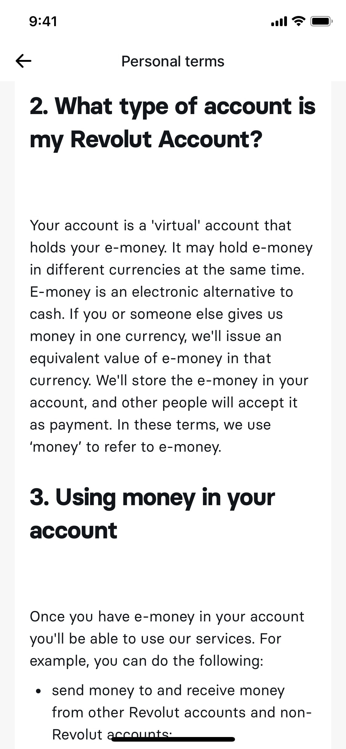 Revolut iOS screen 488