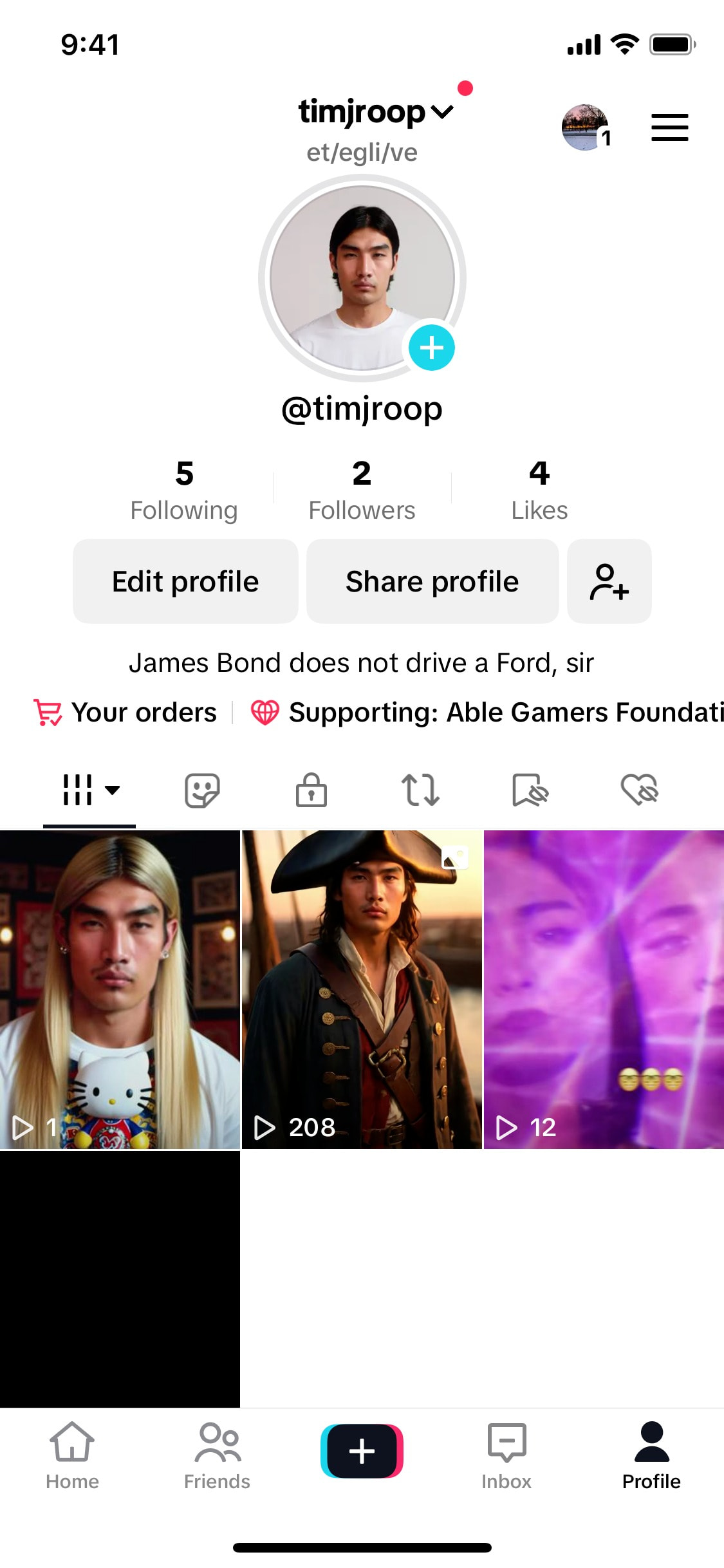 TikTok iOS screen 867