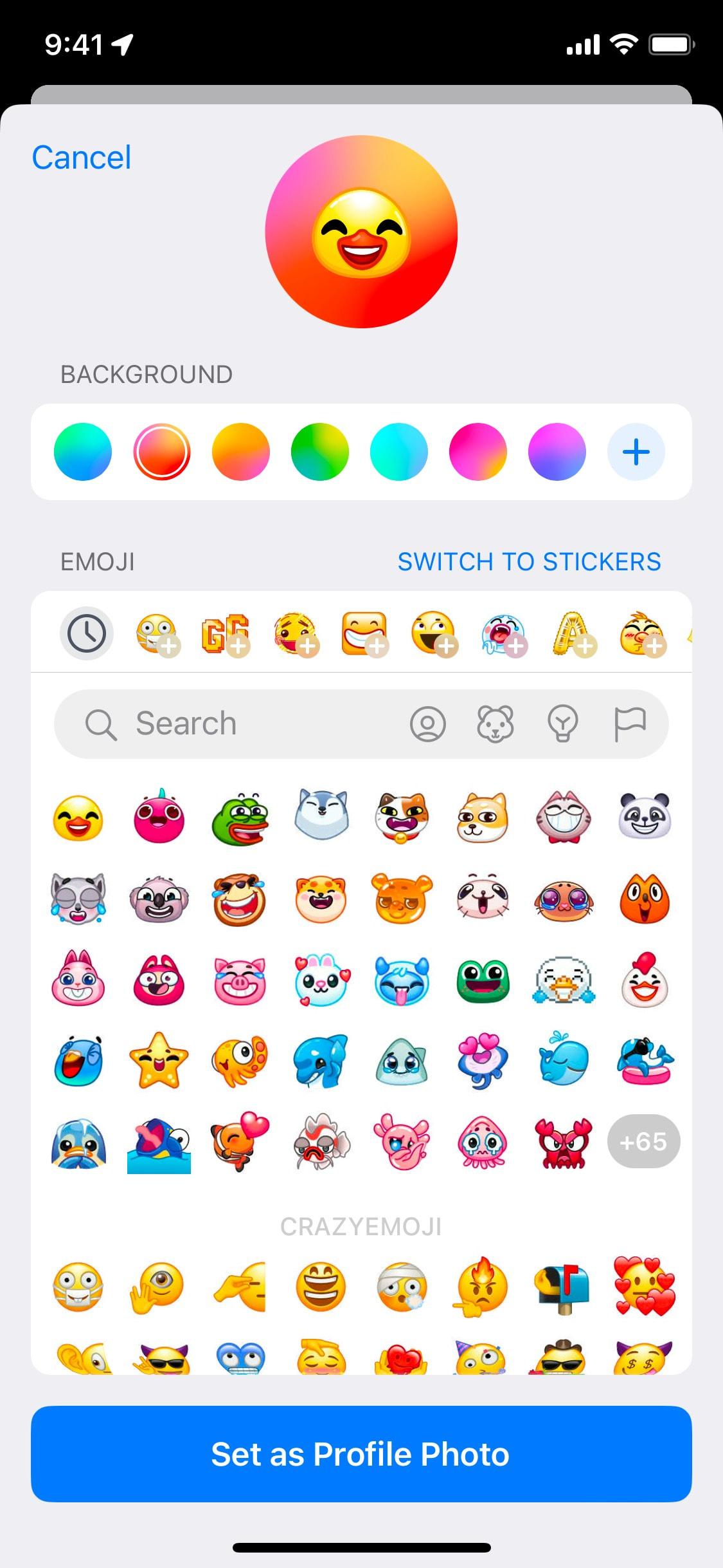 Telegram iOS screen 573