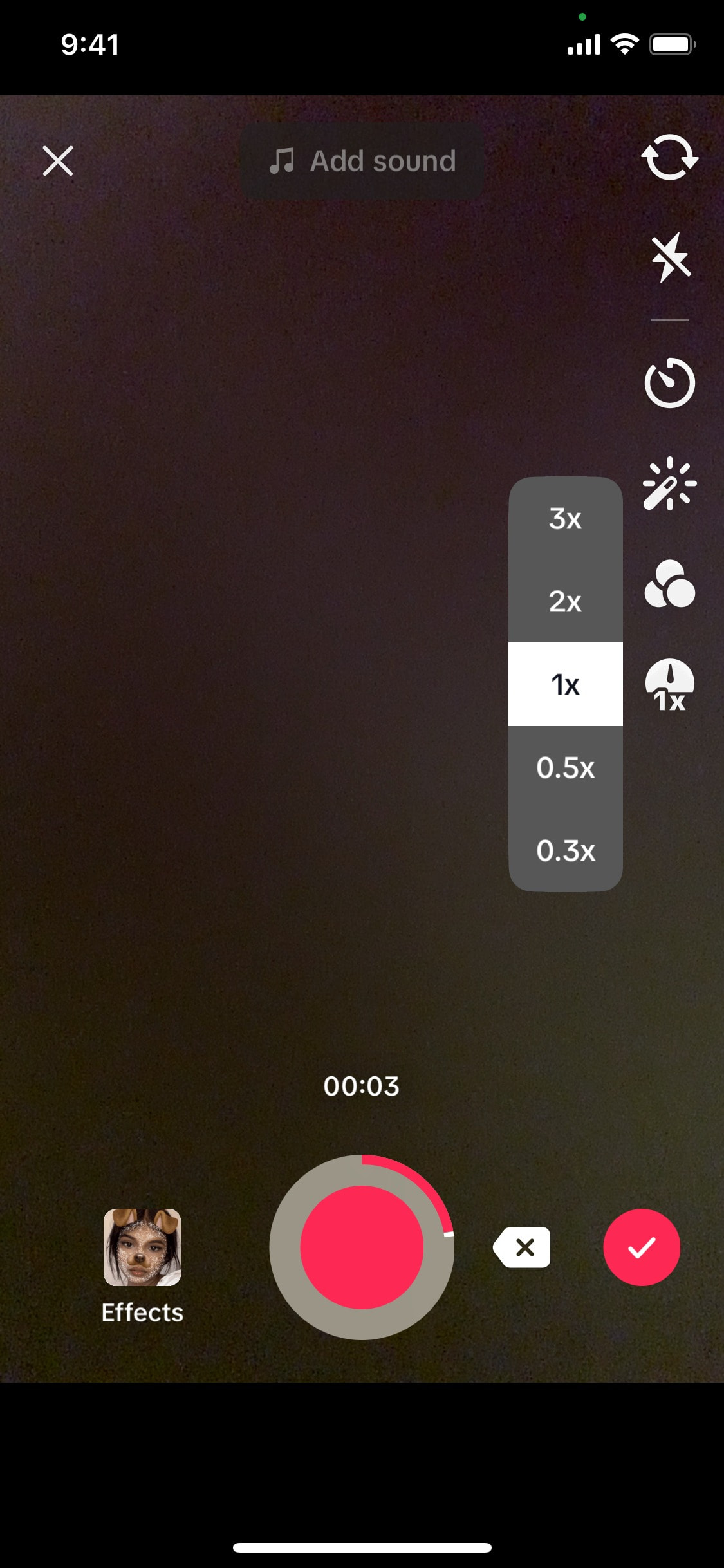 TikTok iOS screen 382