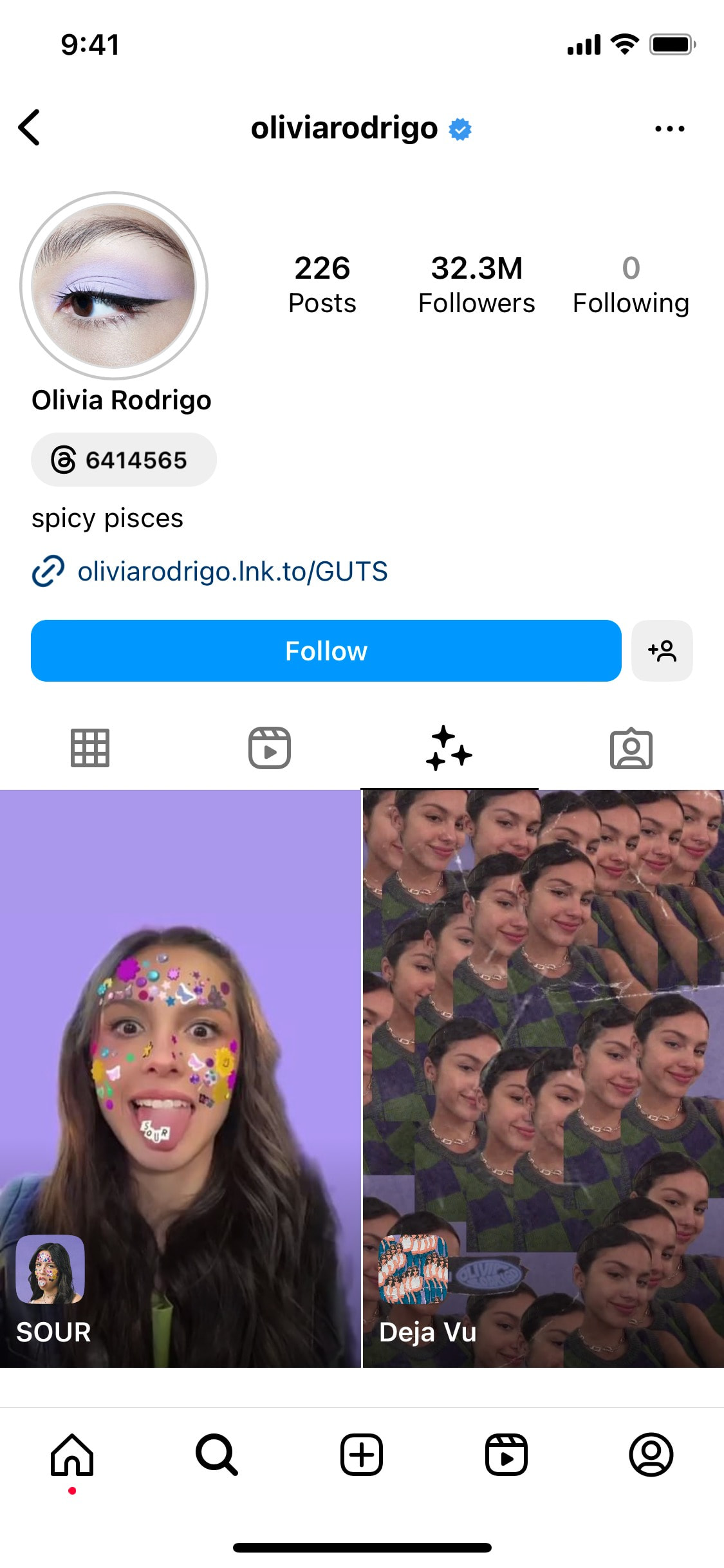 Instagram iOS screen 910