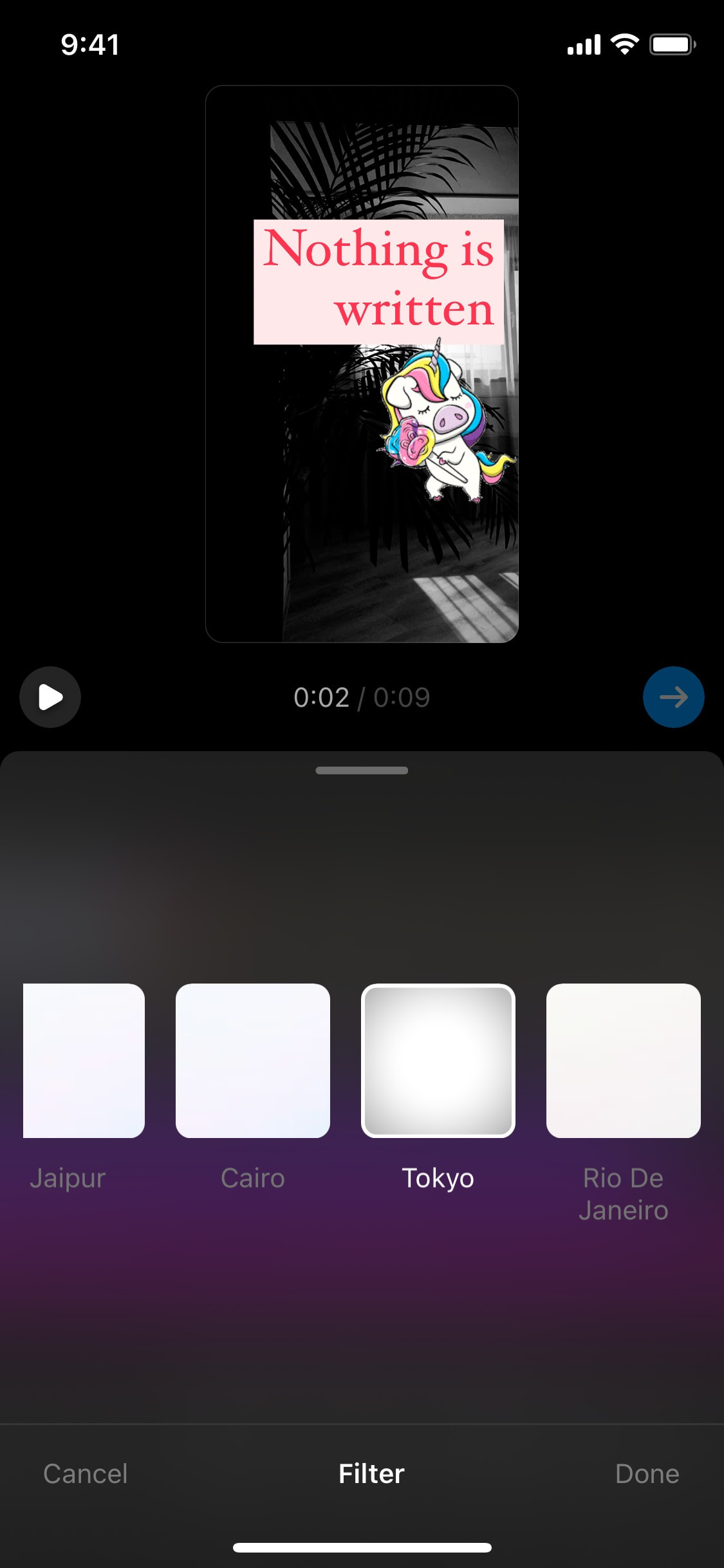 Instagram iOS screen 730