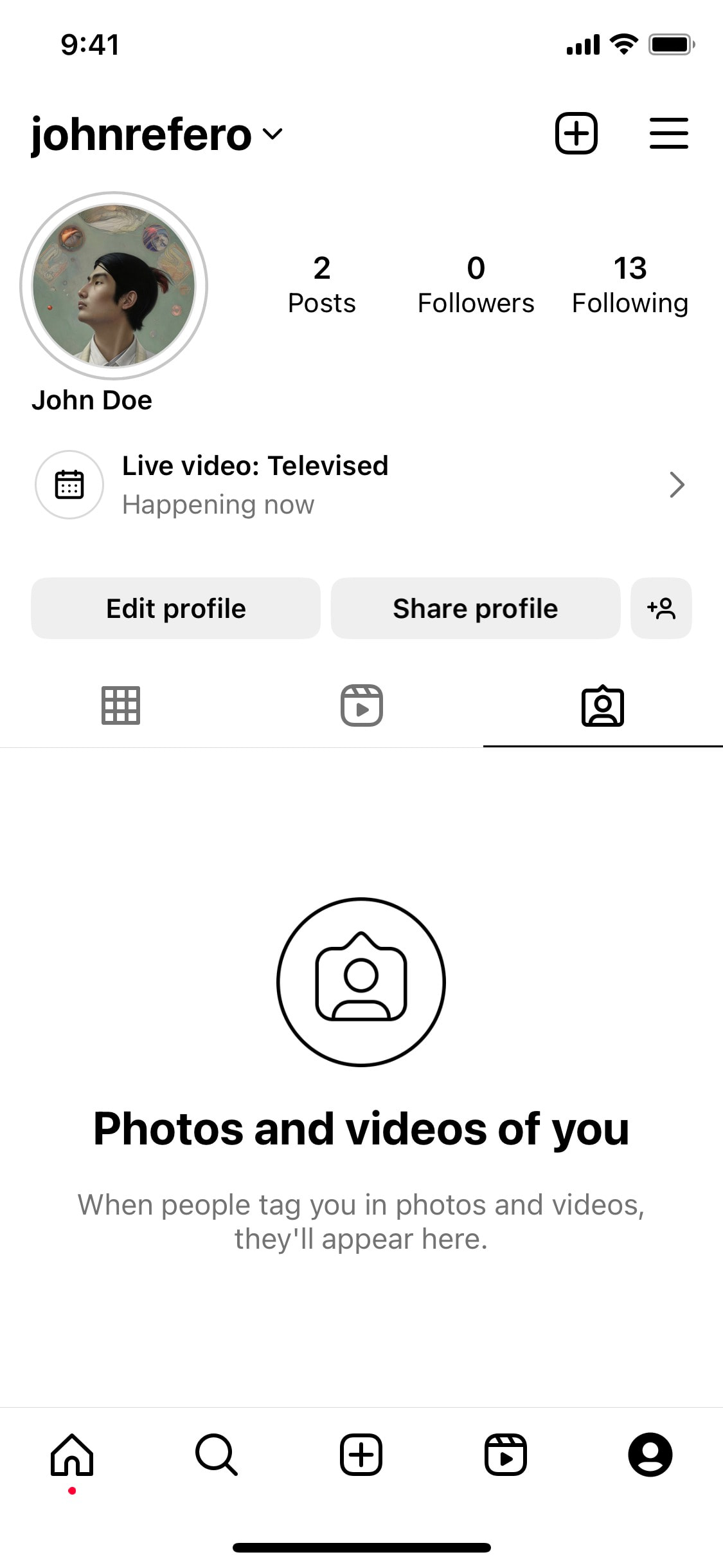Instagram iOS screen 558