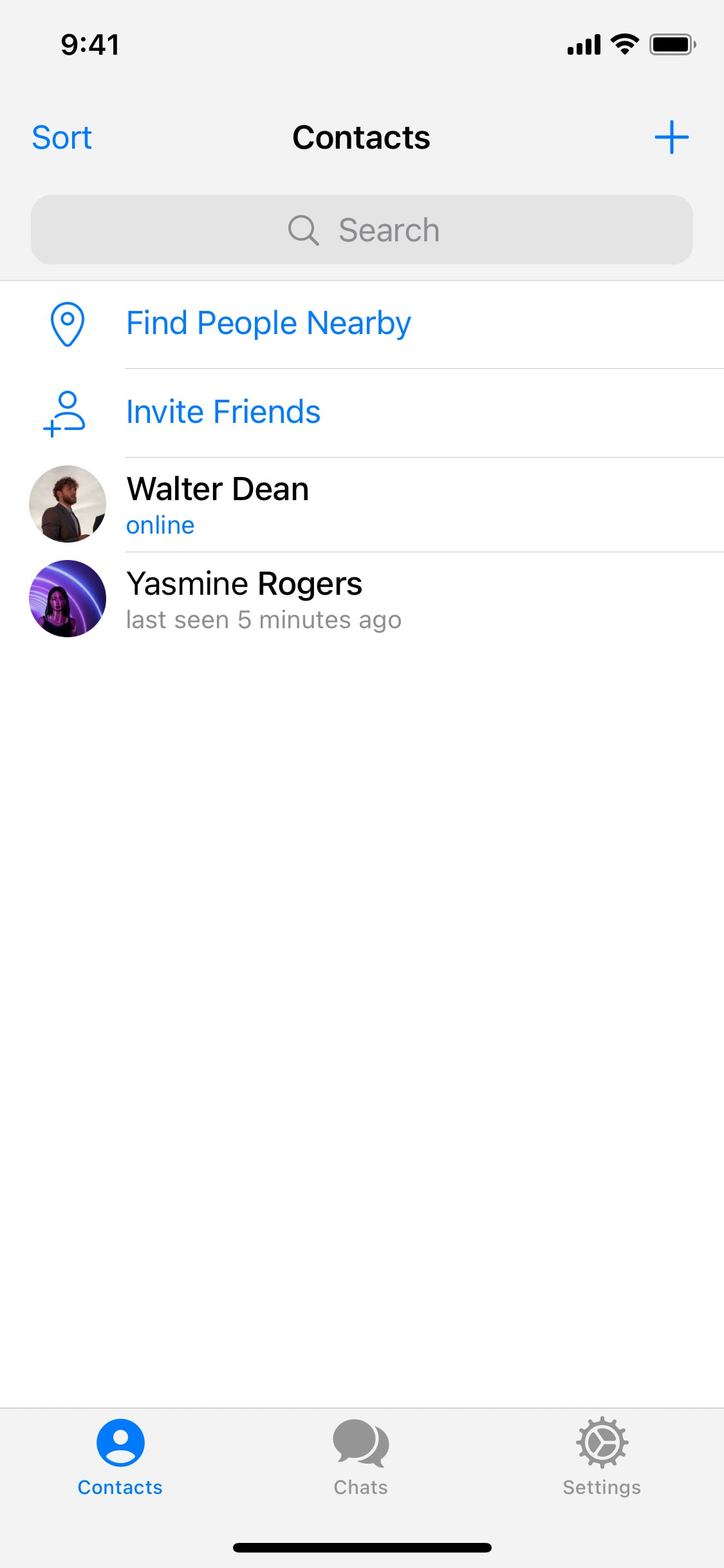 Telegram iOS screen 617