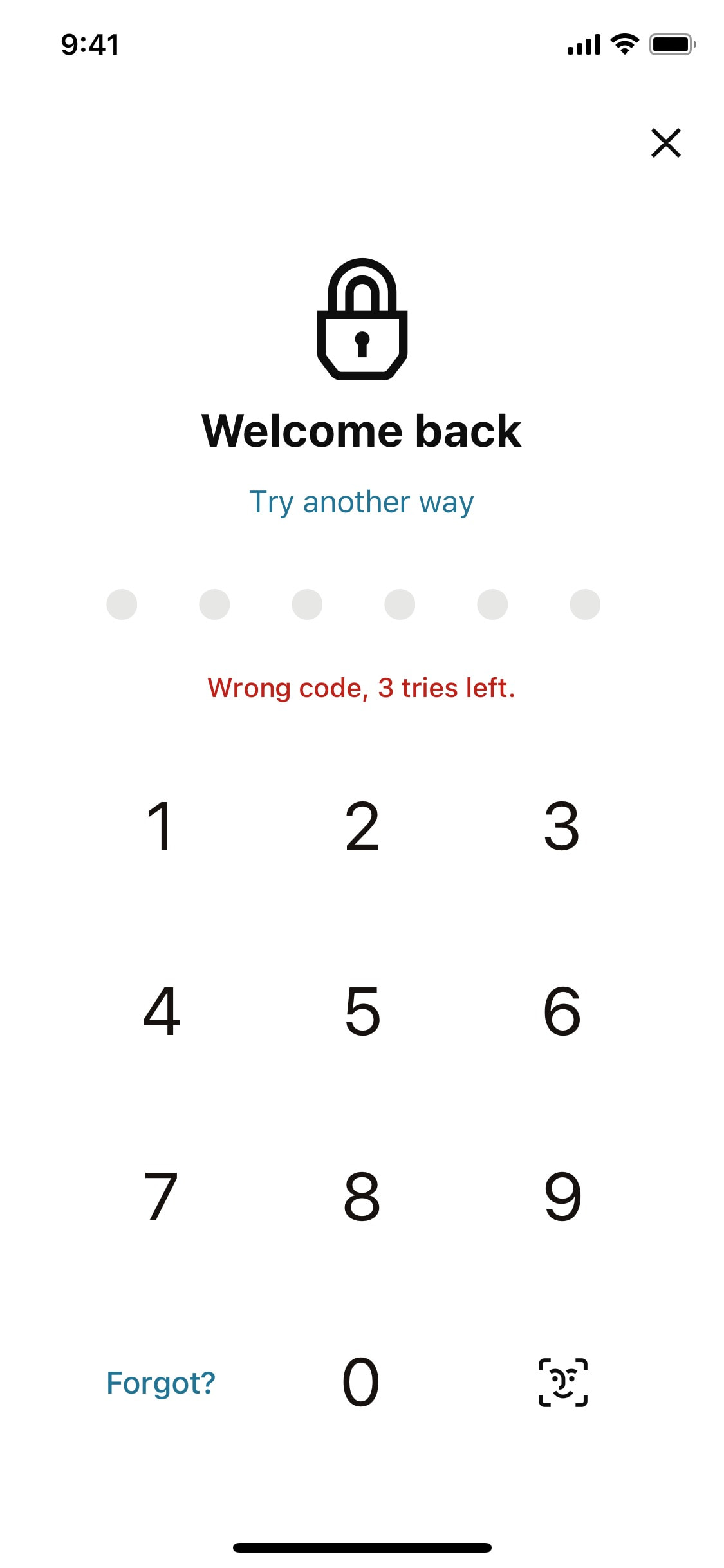 Klarna iOS screen 411