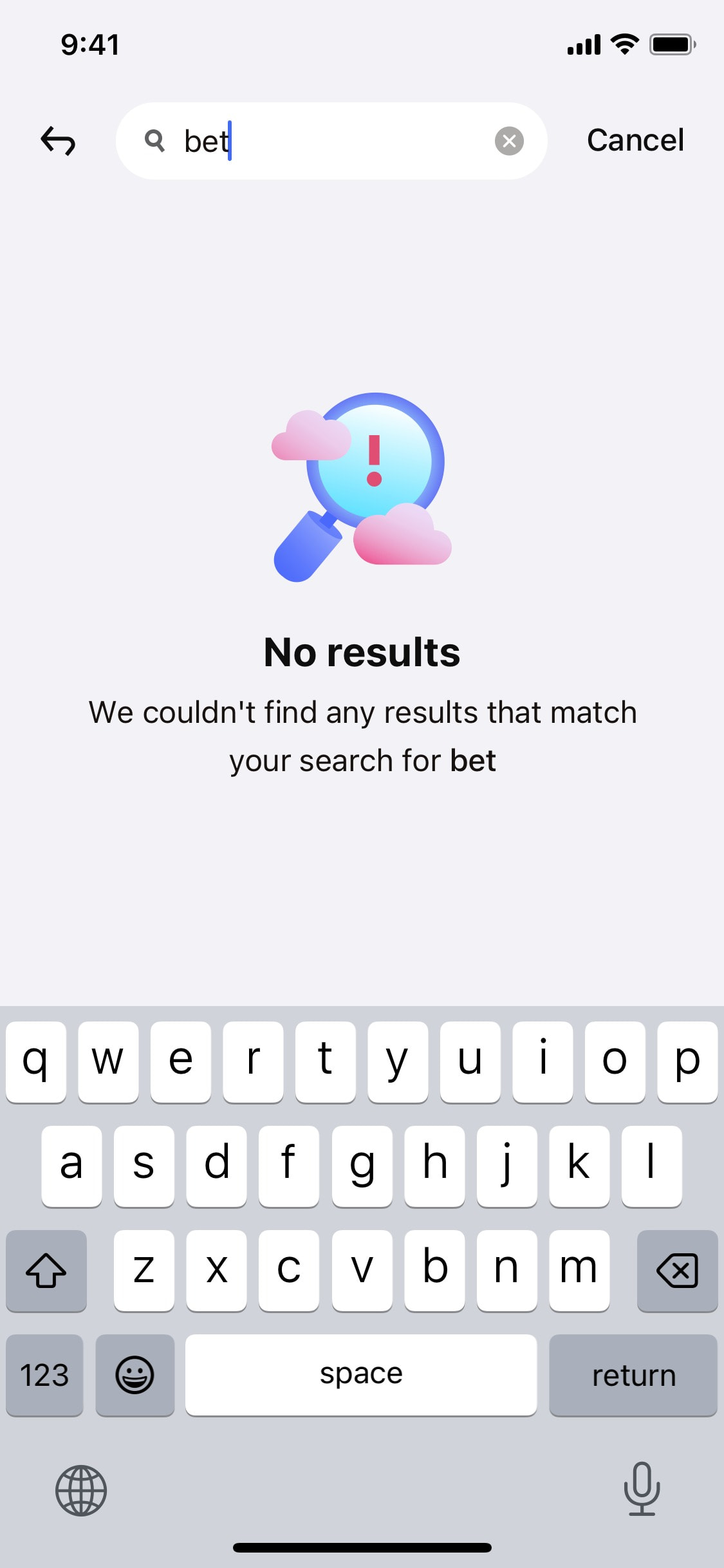 Klarna iOS screen 348