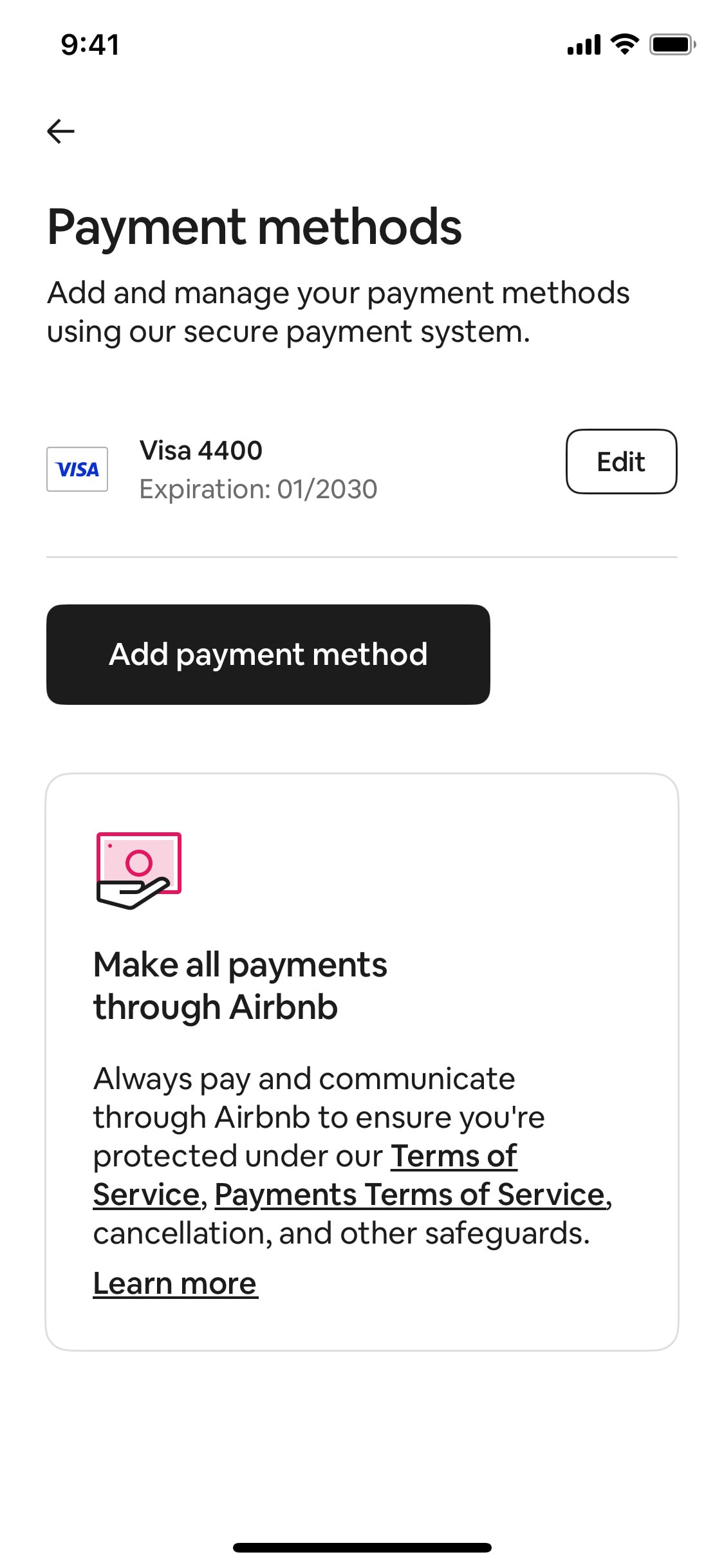 Airbnb iOS screen 268