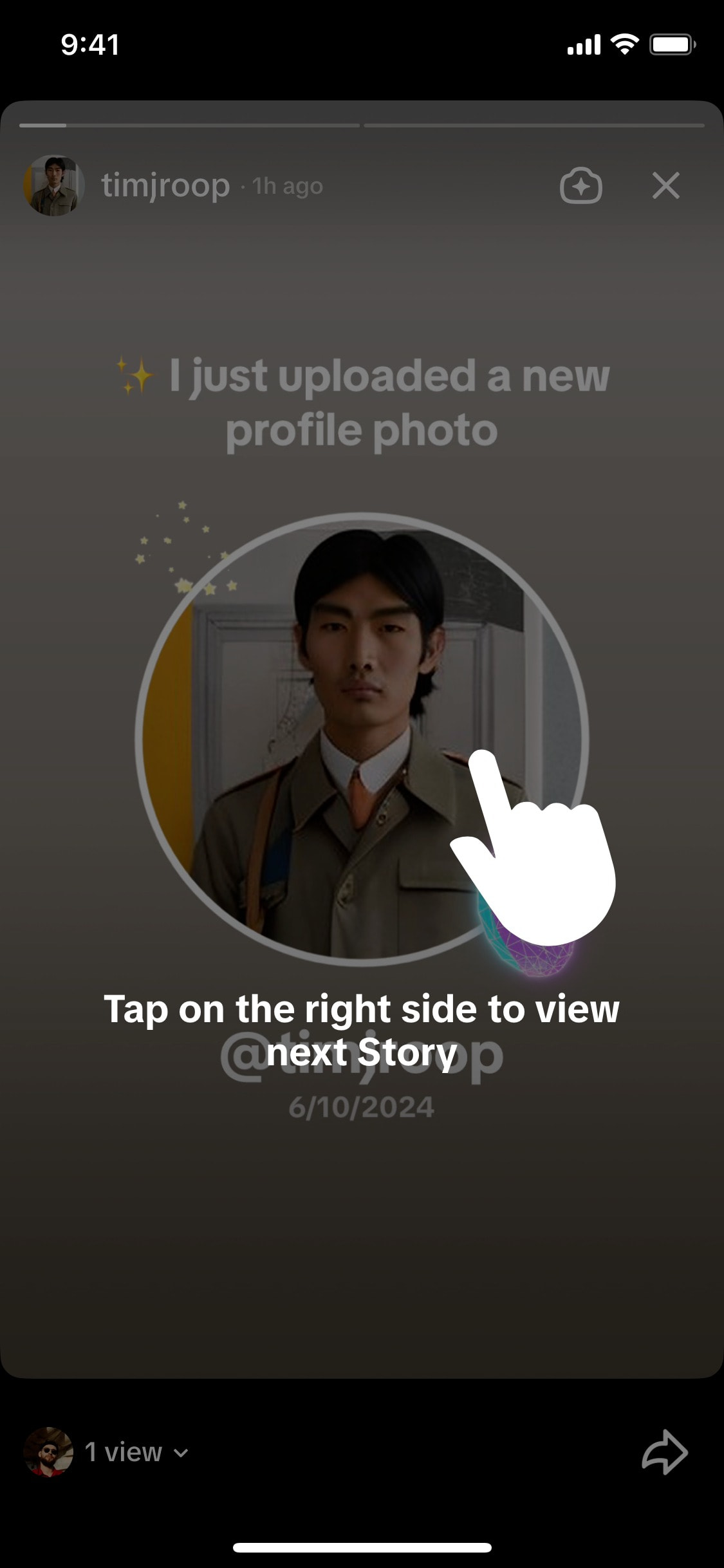TikTok iOS screen 732
