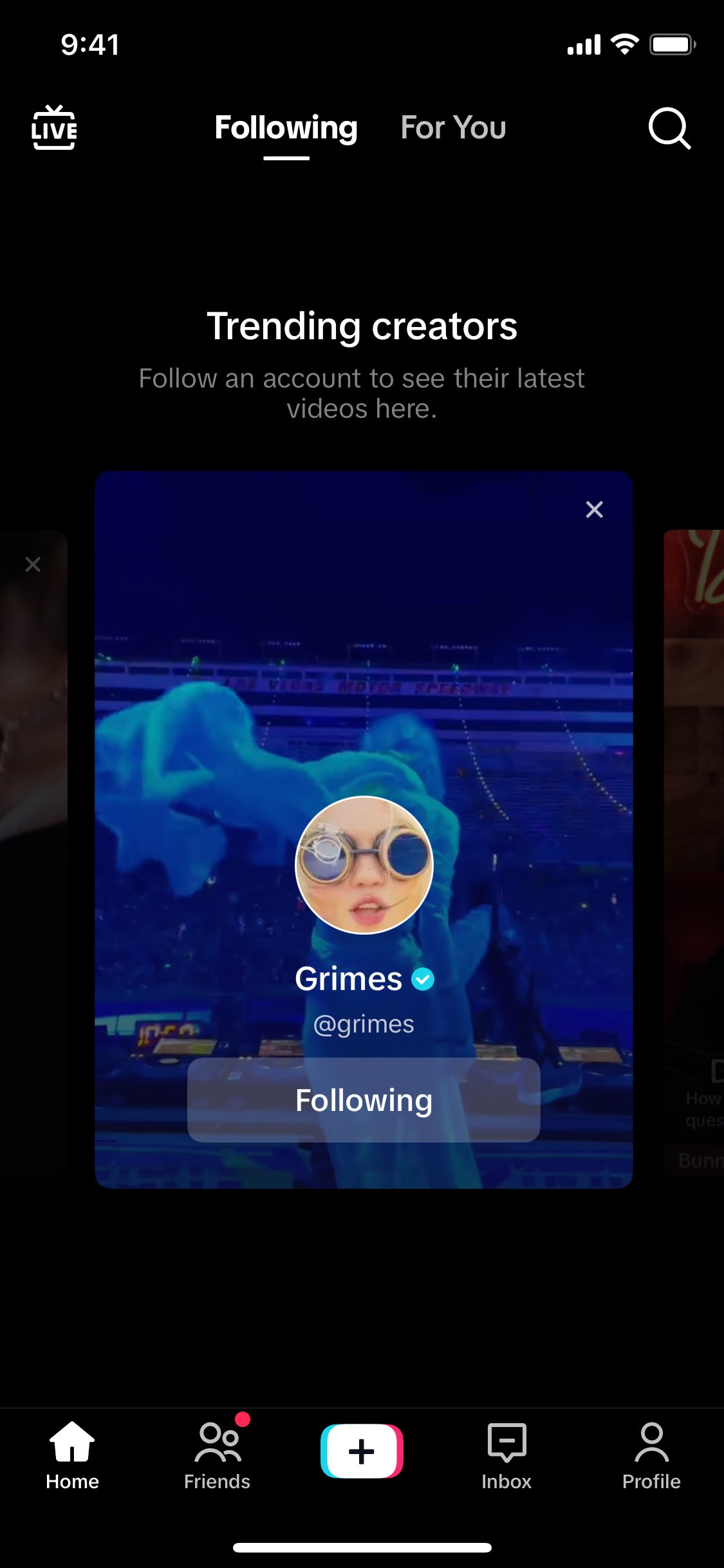TikTok iOS screen 886