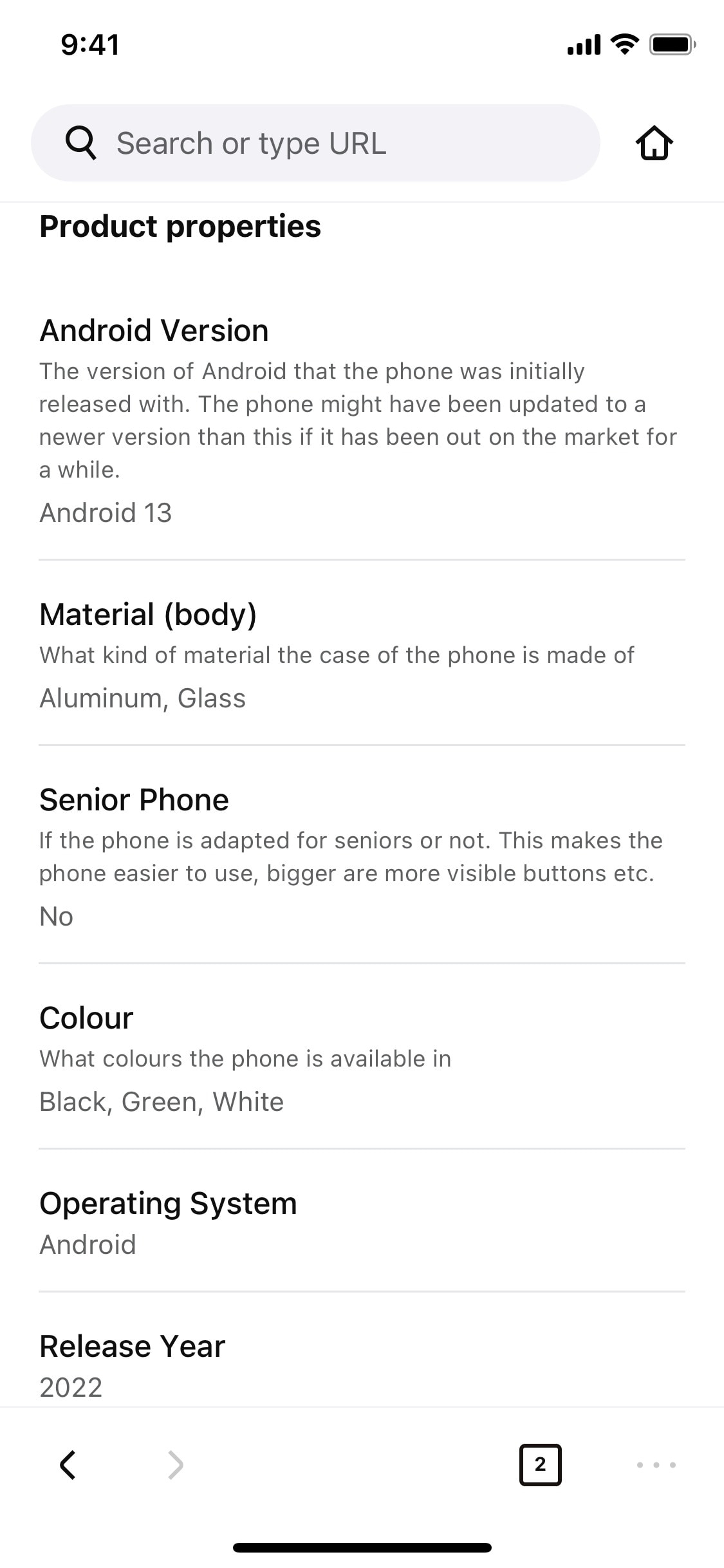 Klarna iOS screen 148
