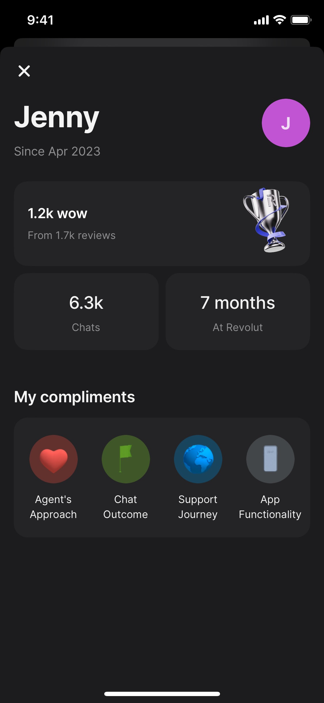 Revolut iOS screen 614