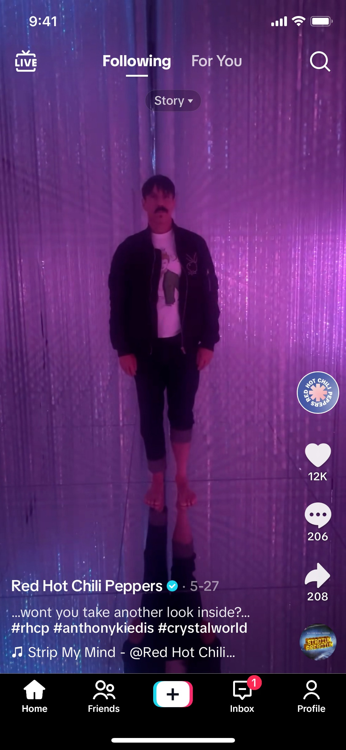 TikTok iOS screen 210