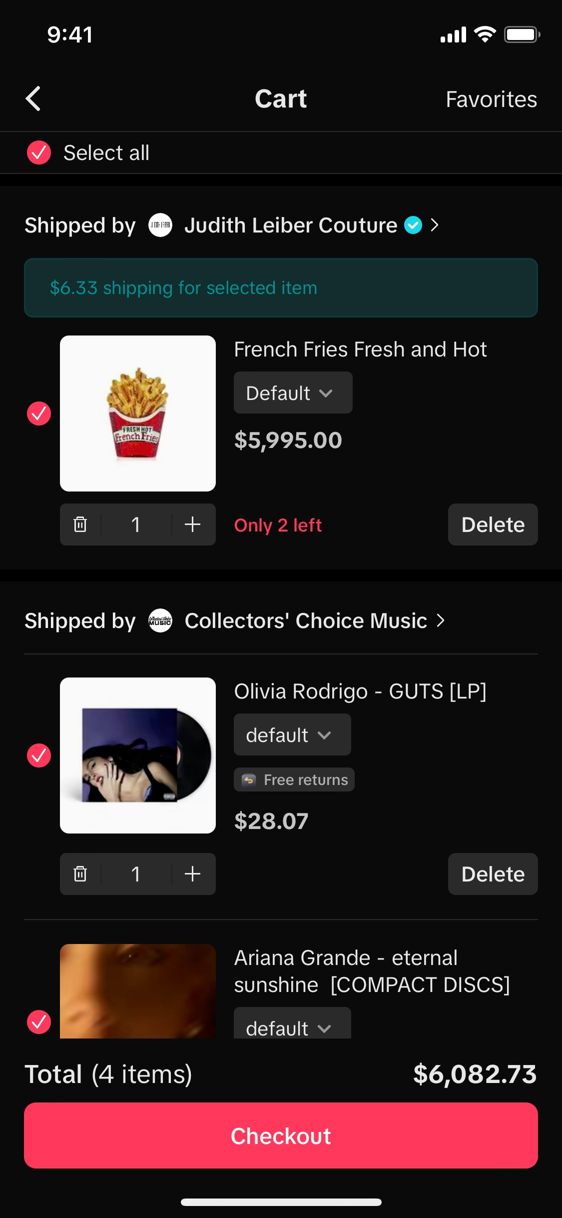 TikTok iOS screen 826