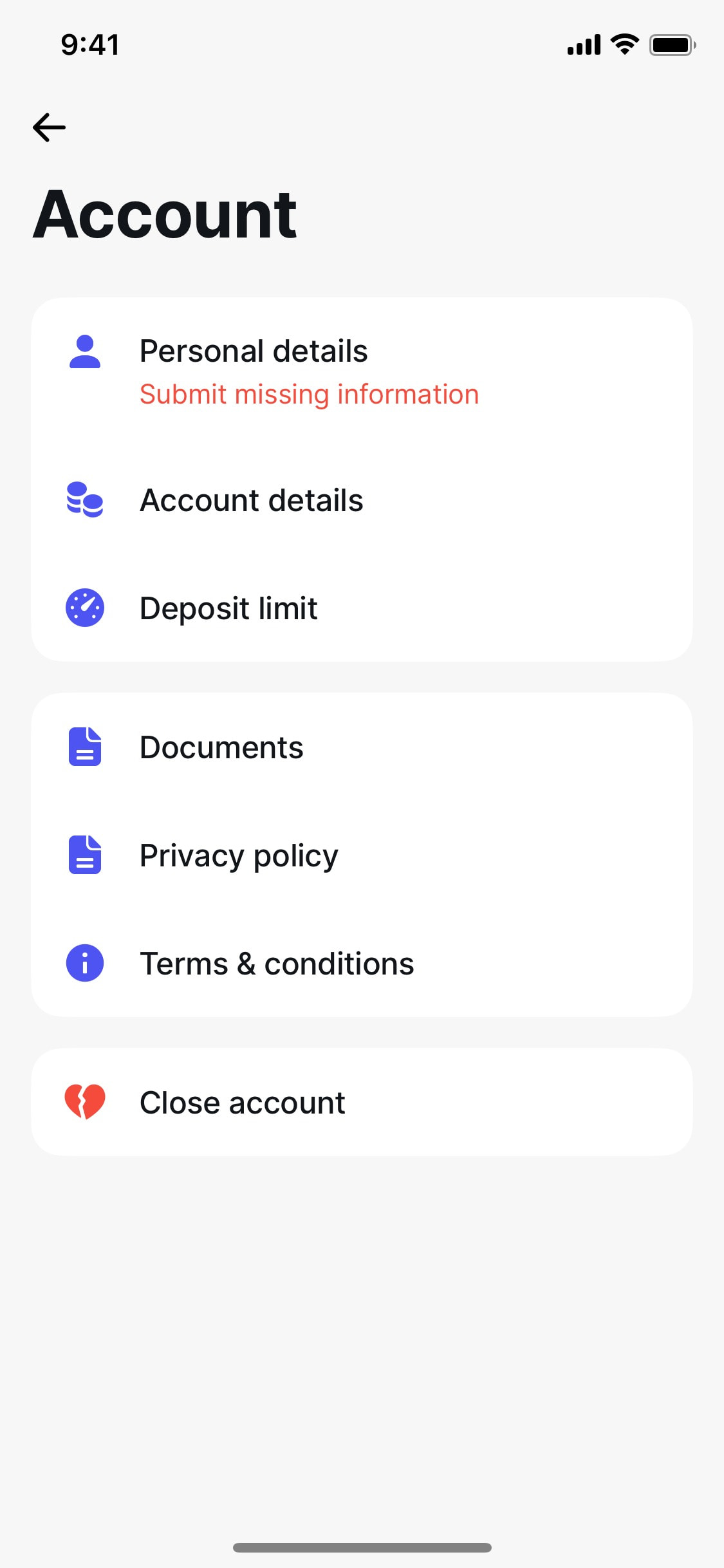 Revolut iOS screen 100
